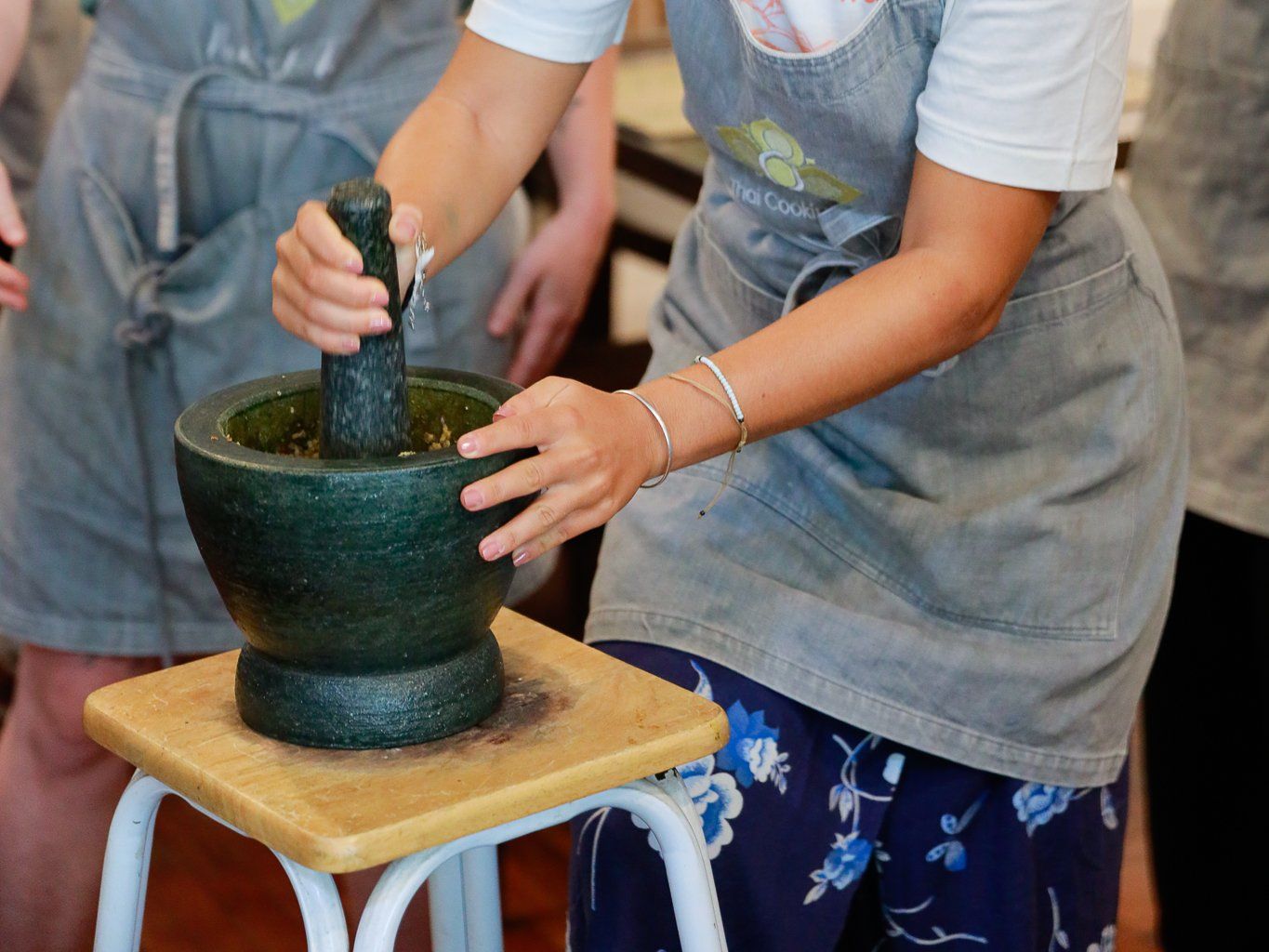 Cours pratique de cuisine thaïlandaise et visite du marché de Sukhumvit