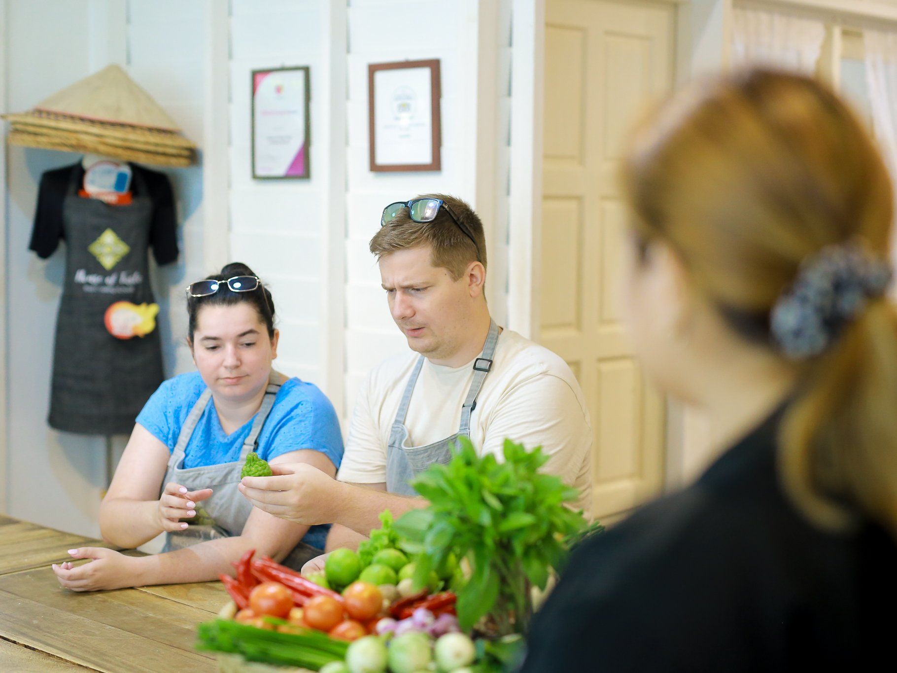 Cours pratique de cuisine thaïlandaise et visite du marché de Sukhumvit