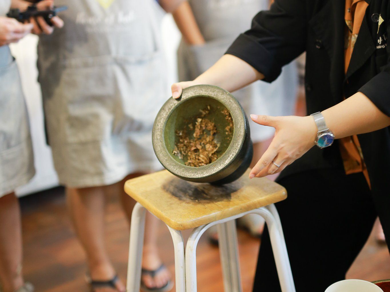 Cours pratique de cuisine thaïlandaise et visite du marché de Sukhumvit