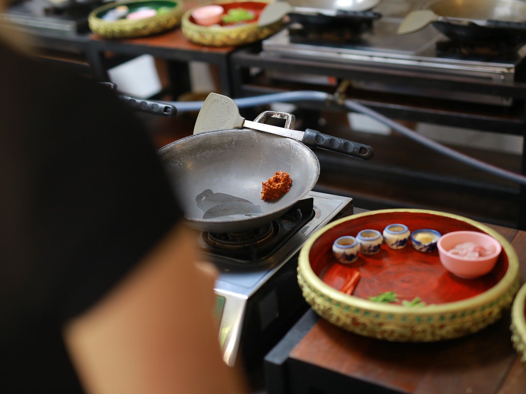 Cours pratique de cuisine thaïlandaise et visite du marché de Sukhumvit