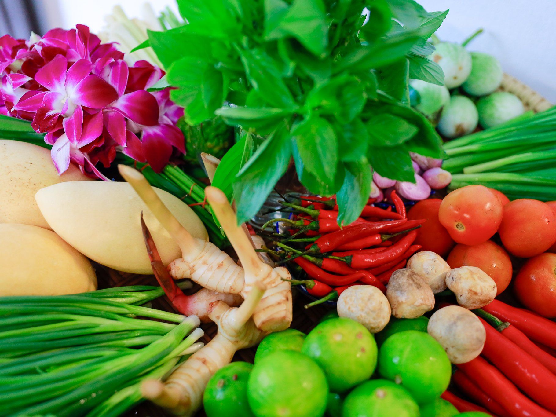 Cours pratique de cuisine thaïlandaise et visite du marché de Sukhumvit