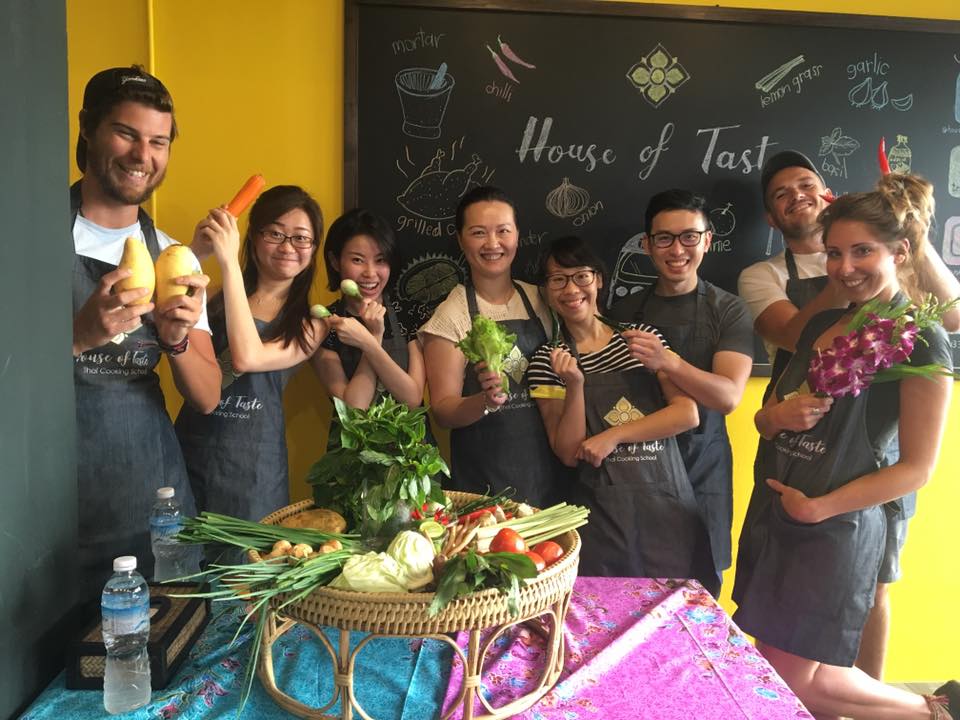 Hands-on Authentic Thai Cooking Class at House of Taste Silom with Morning Market Tour