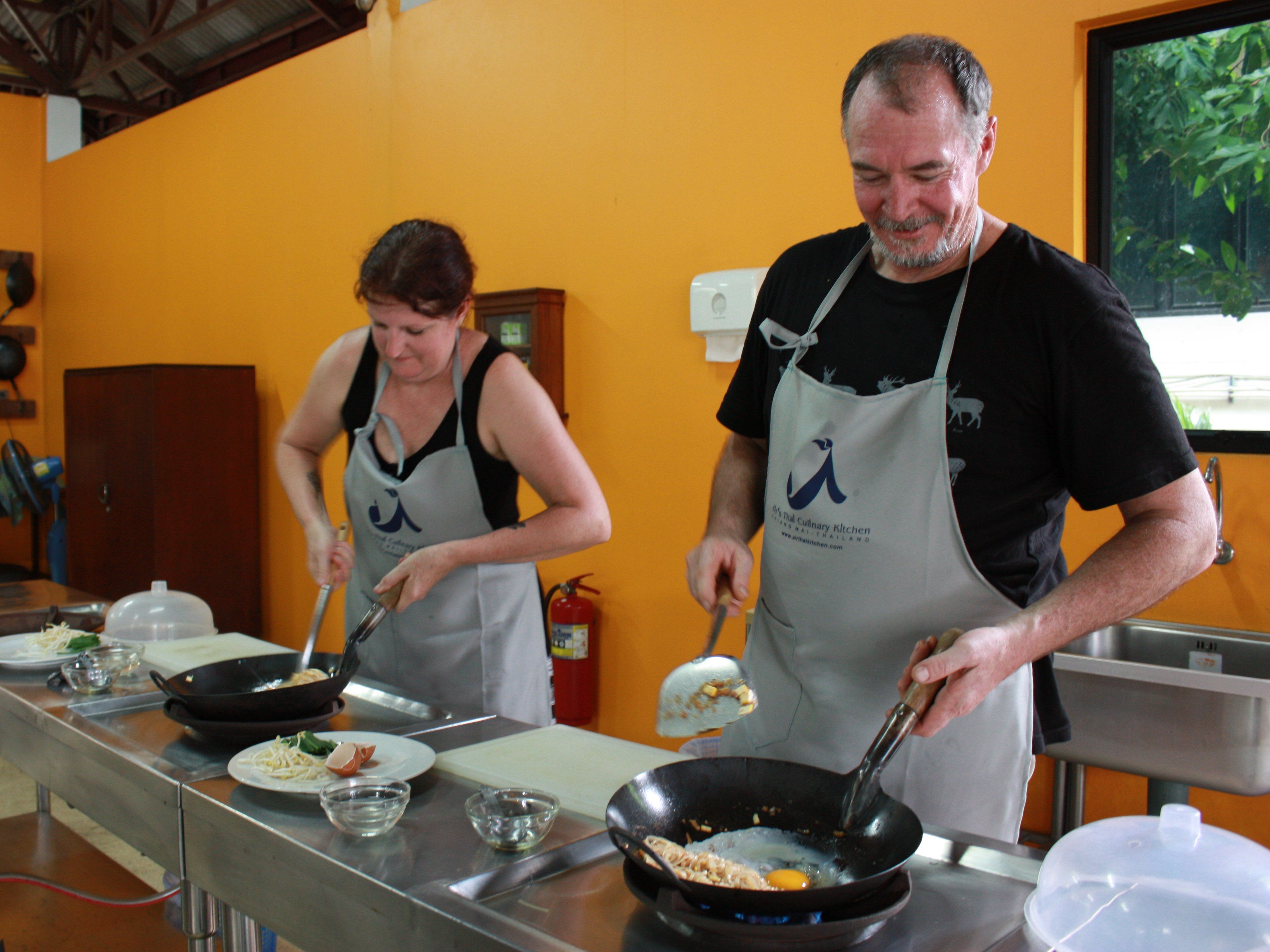Hands-On Thai Cooking Lesson with Chef Air