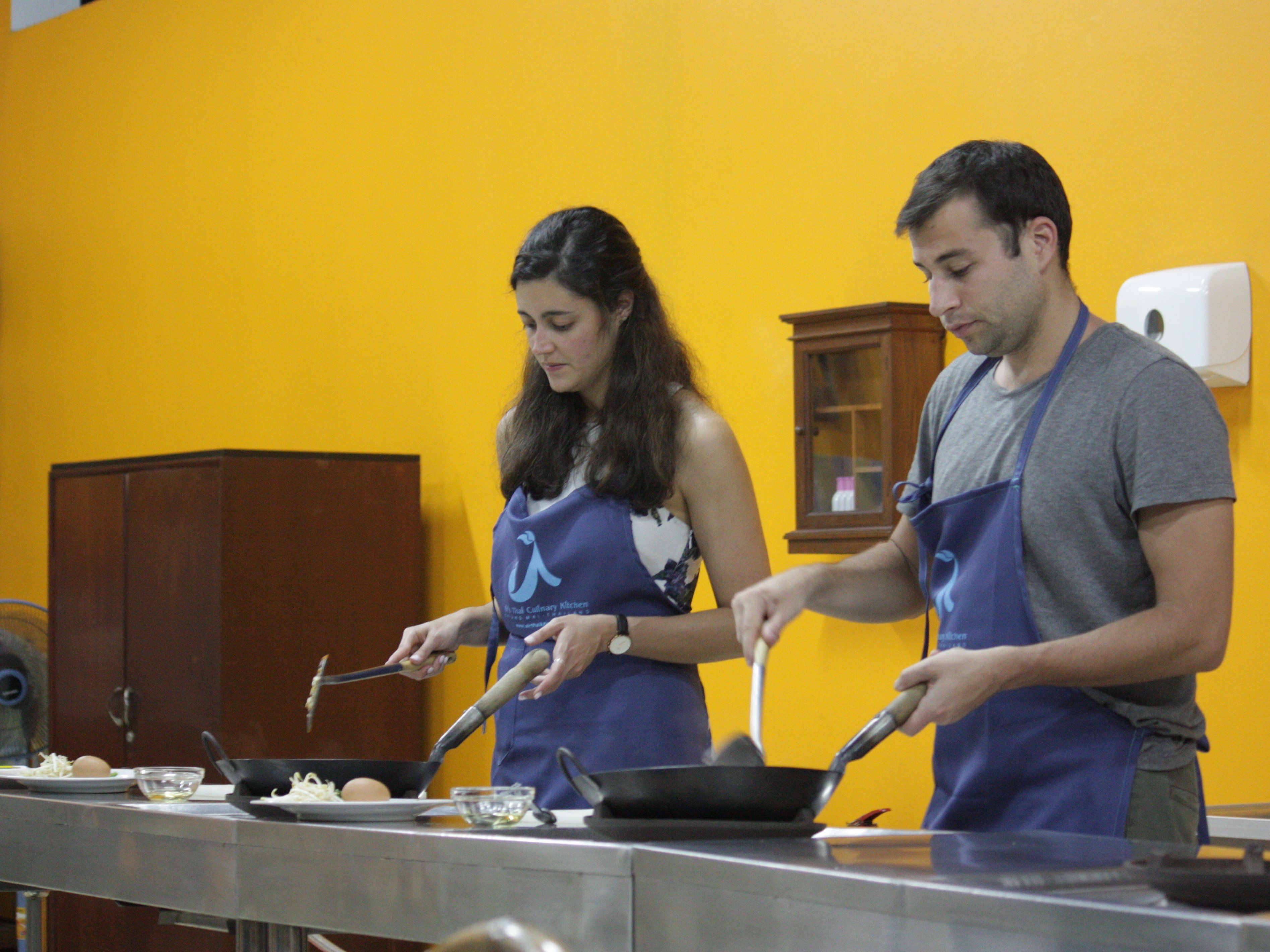 Hands-On Thai Cooking Lesson with Chef Air