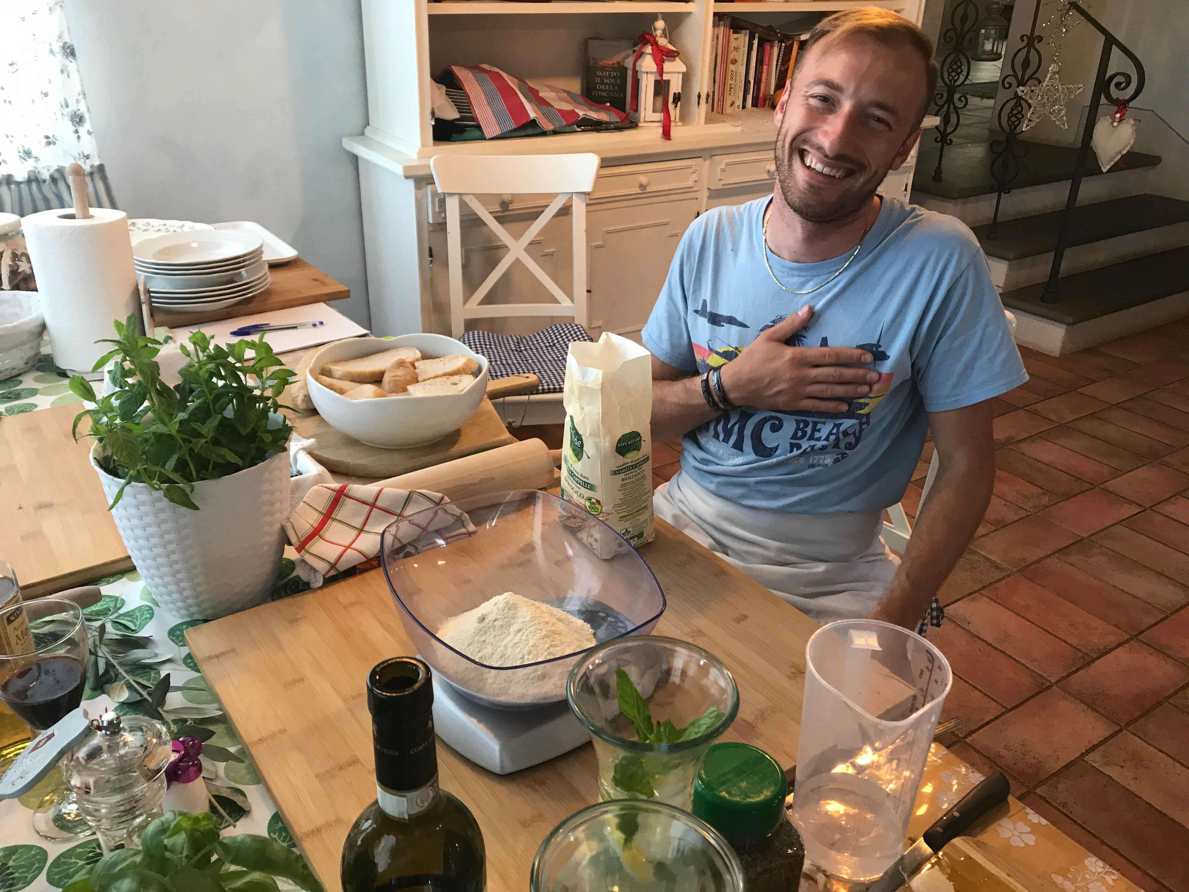 Learn Authentic Tuscan Cooking in a Family Kitchen with Centuries-Old Recipes & Local Wine