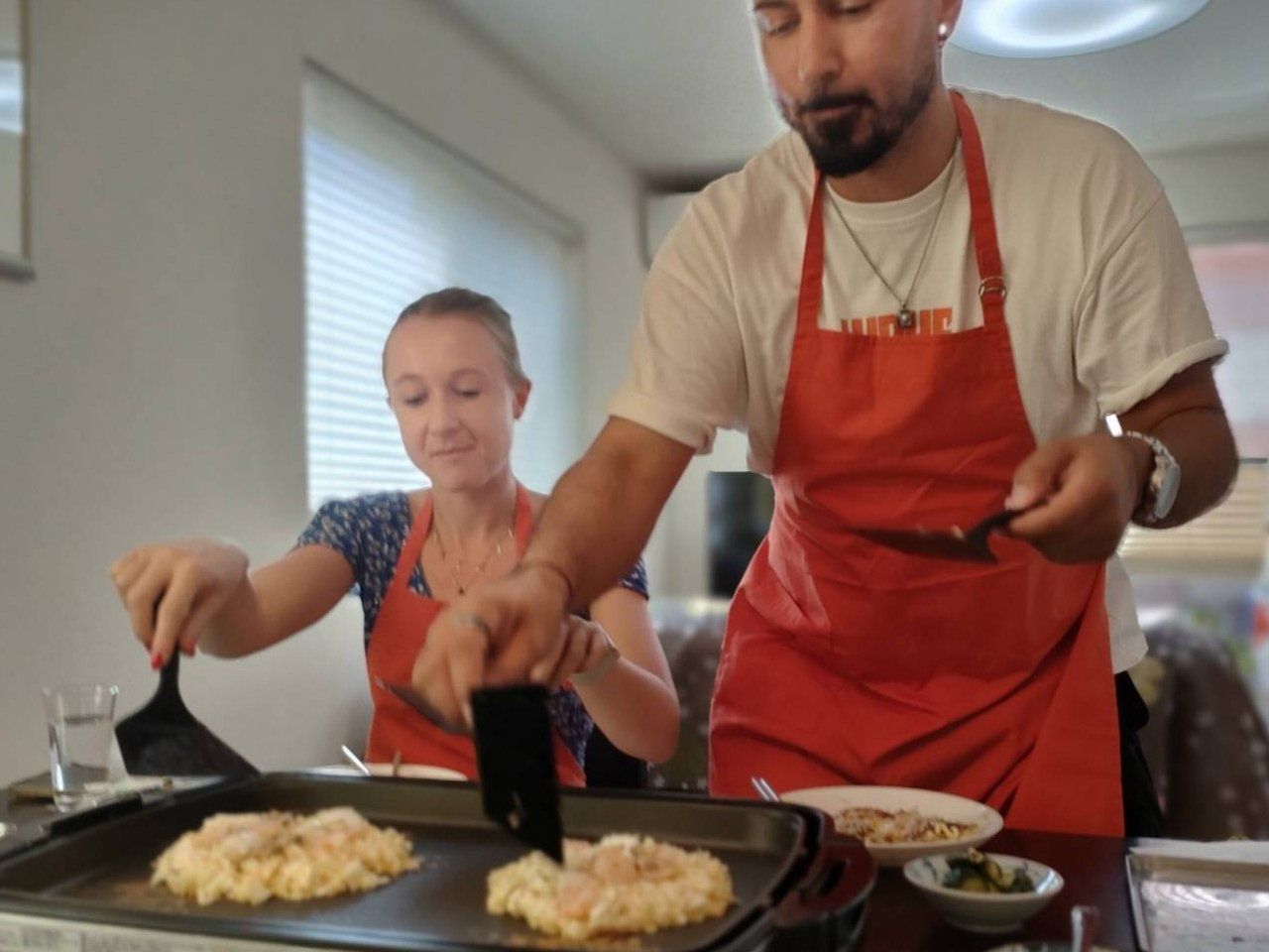 Hands‑On Okonomiyaki Cooking & Matcha Experience + Dessert (Private or Small Group)
