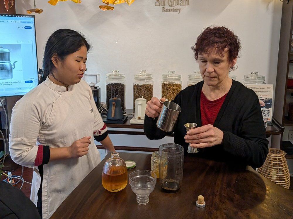 Hanoi: Evening Coffee Workshop, Pho & Flag Ceremony