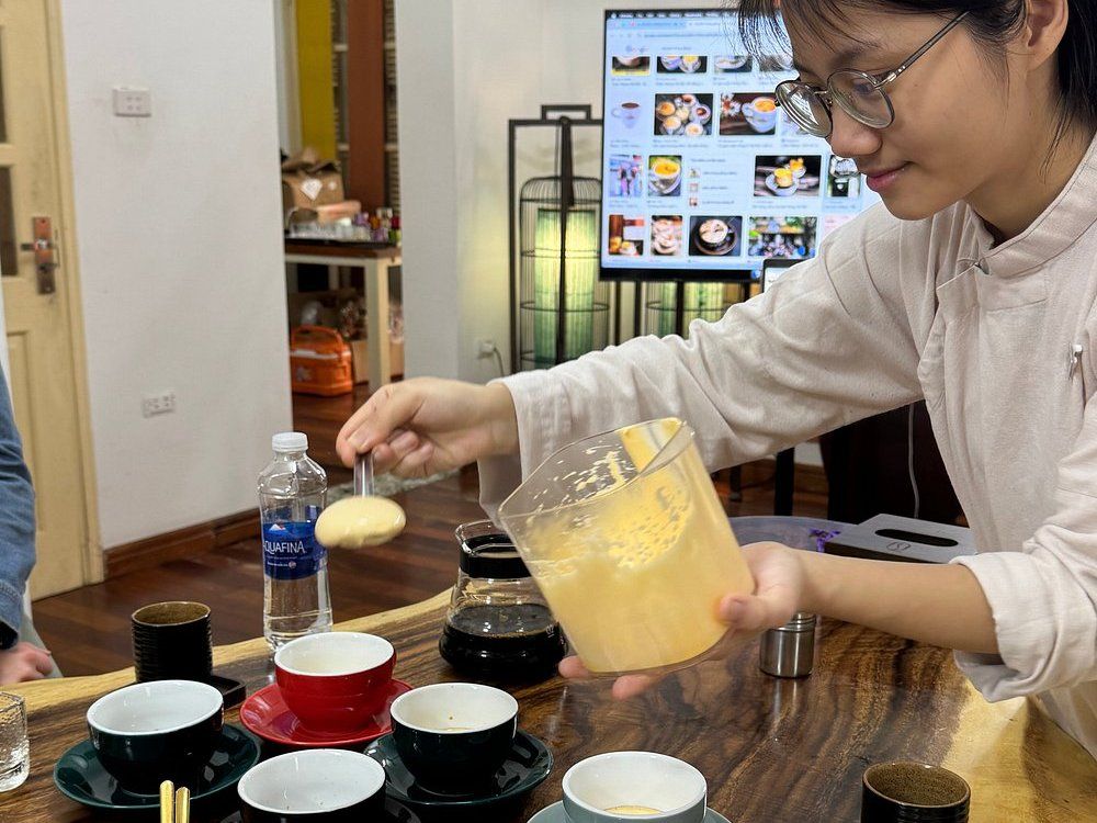 Hanoi: Evening Coffee Workshop, Pho & Flag Ceremony