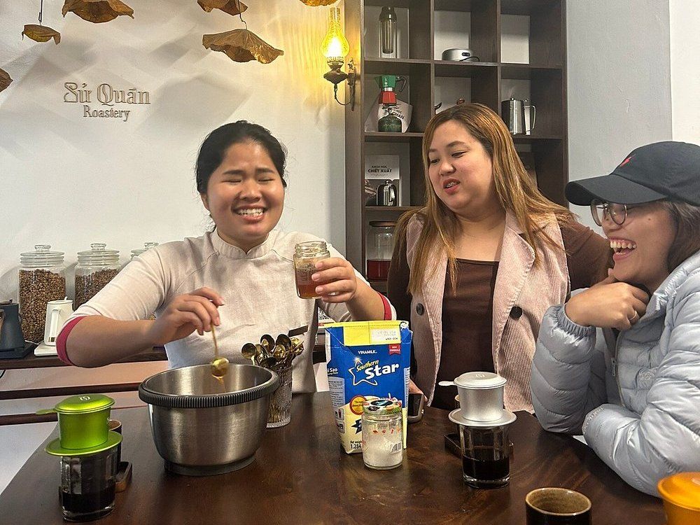Hanoi: Evening Coffee Workshop, Pho & Flag Ceremony