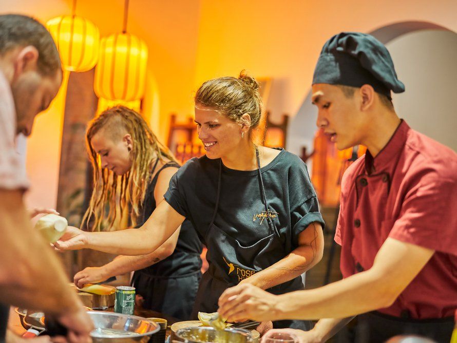 Hanoi Culinary Experience: Make Phở & Bánh Xèo with Free Vietnamese Coffee