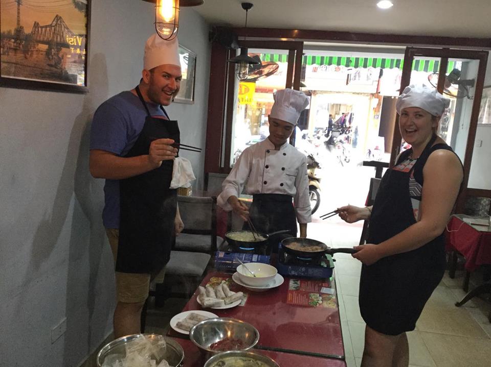 Hanoi Daily Cooking Class with Professional Chef