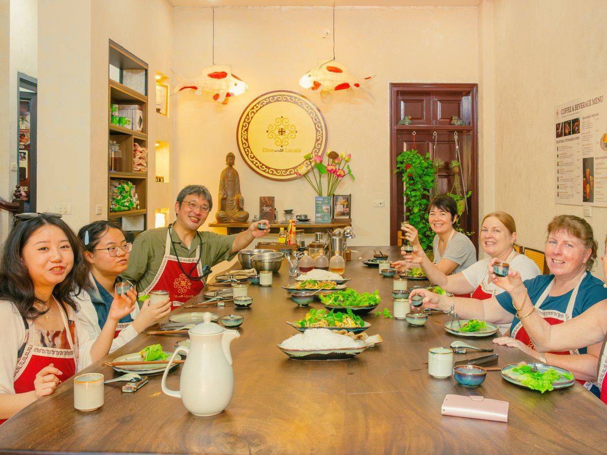 Hanoi Morning Culinary Adventure: Bun Cha & Egg Coffee Class