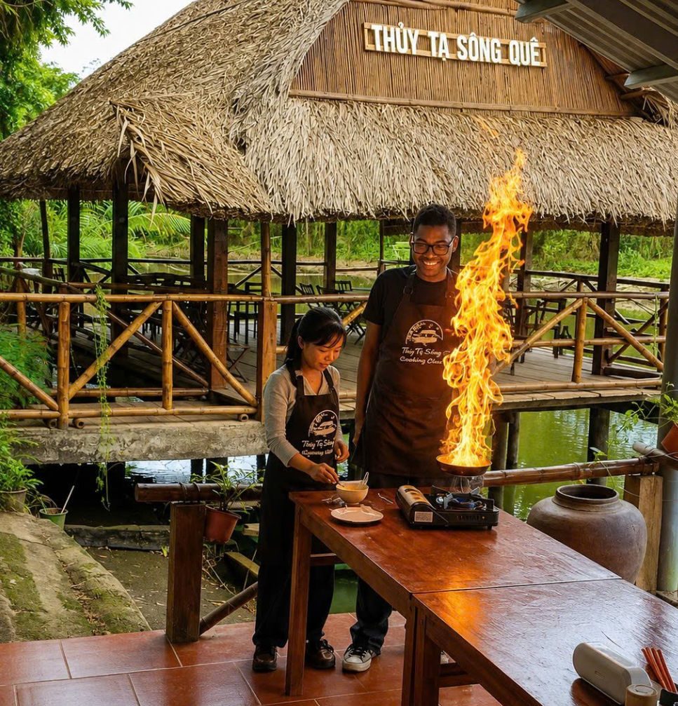 Hoi An Cooking Class, Local Market Tour & Vietnamese Coffee Experience