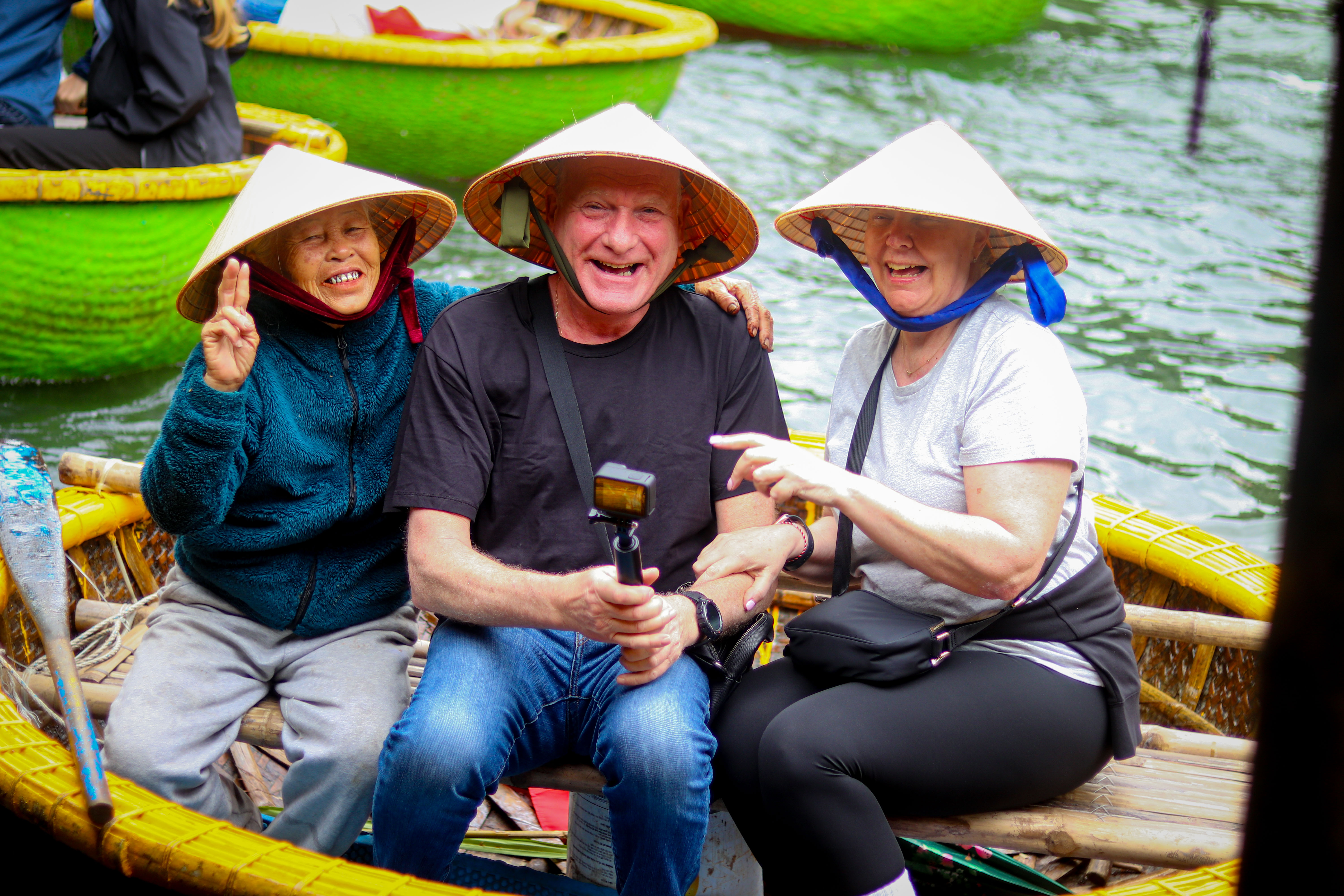 Hoi An Cooking Class with Market Tour and Basket Boat Experience