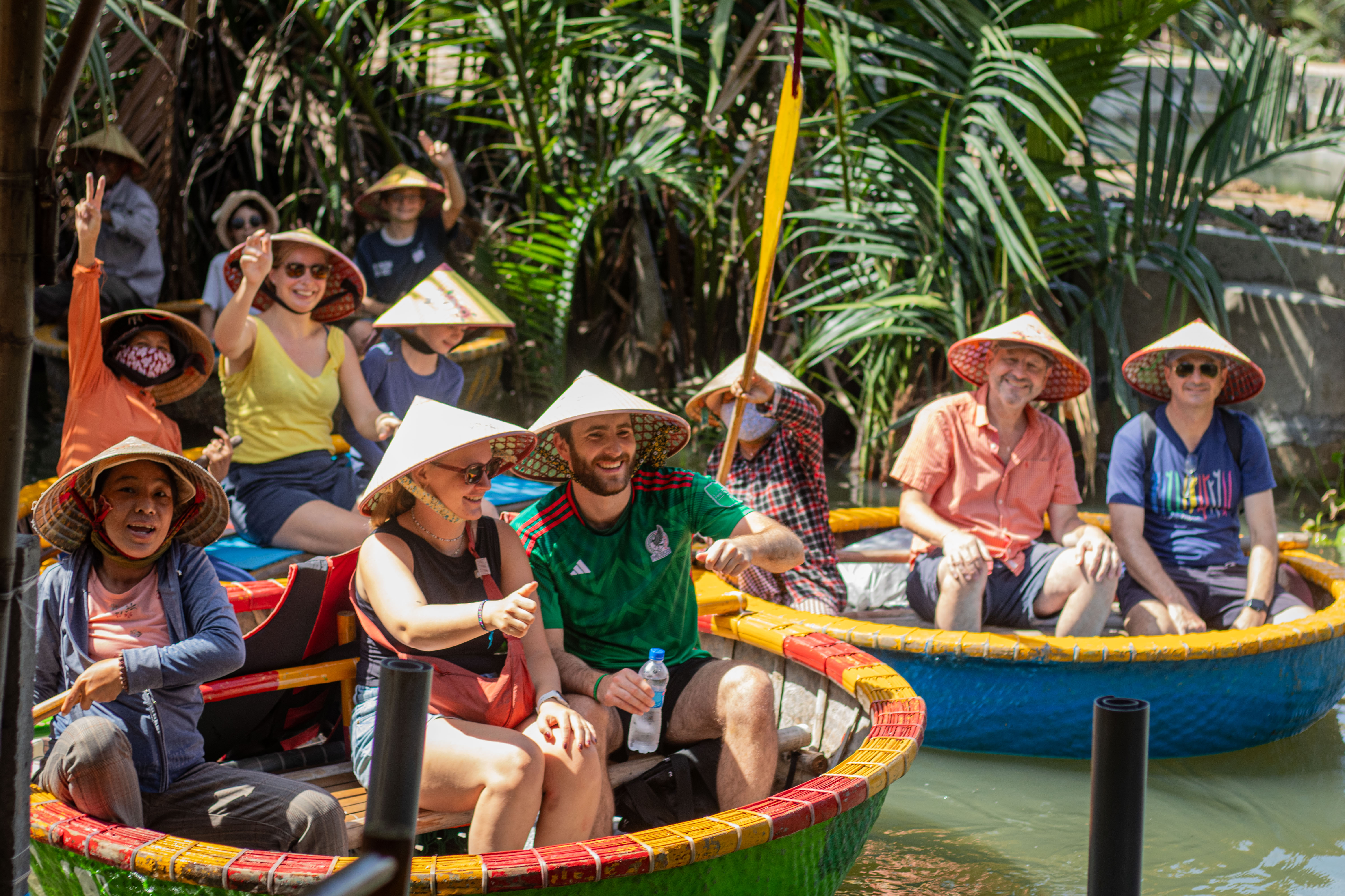 Hoi An Cooking Class with Market Tour and Basket Boat Experience