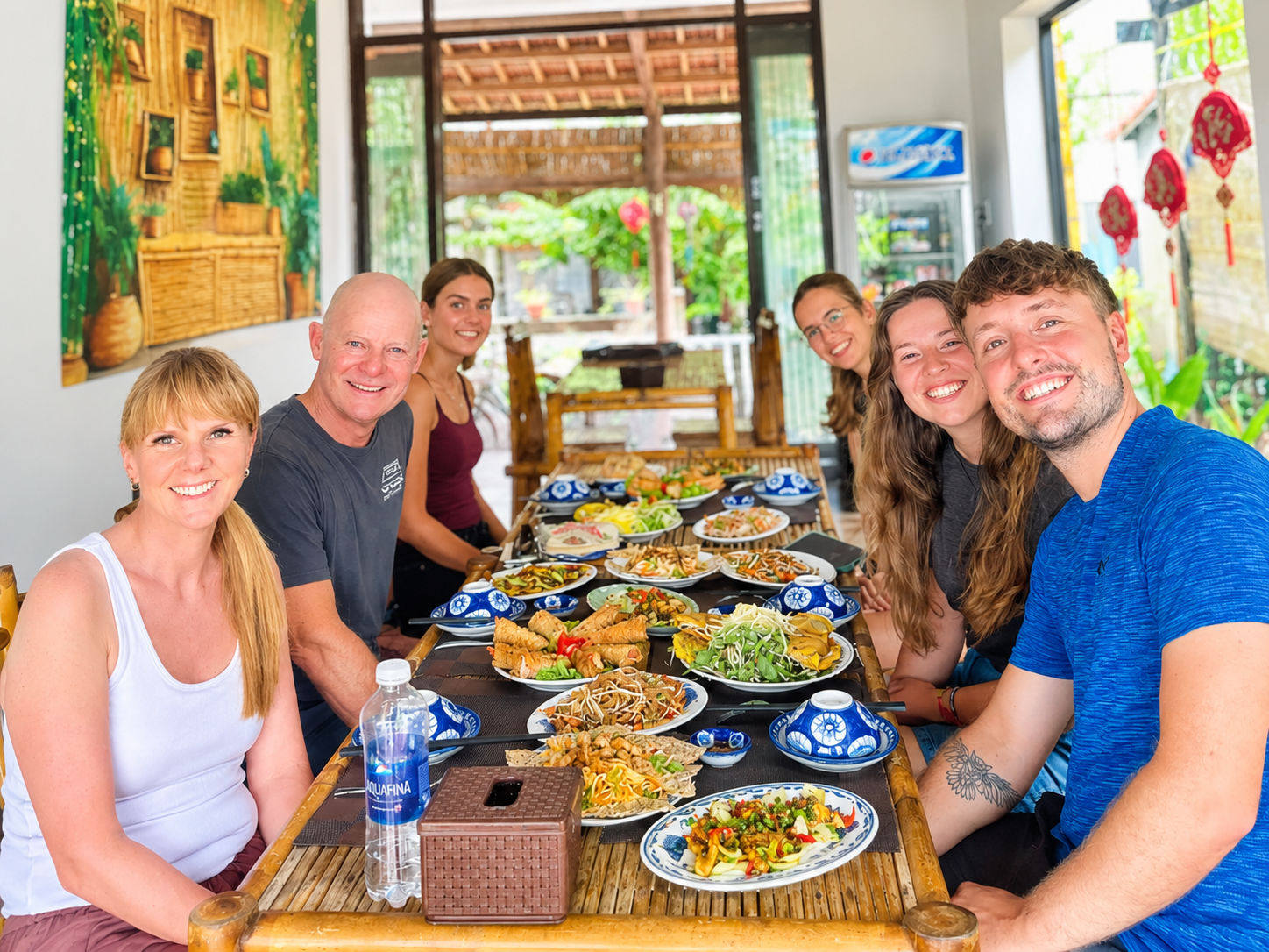 Hoi An Riverside Cooking Class with Market Tour, Basket Boat & Fishing