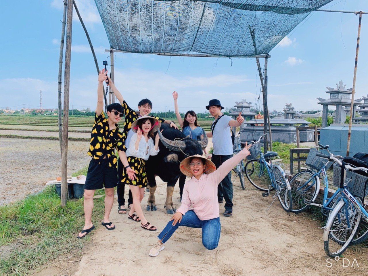 Hoi An Countryside Bike, Riding Buffalo and Basket Boat with Meal