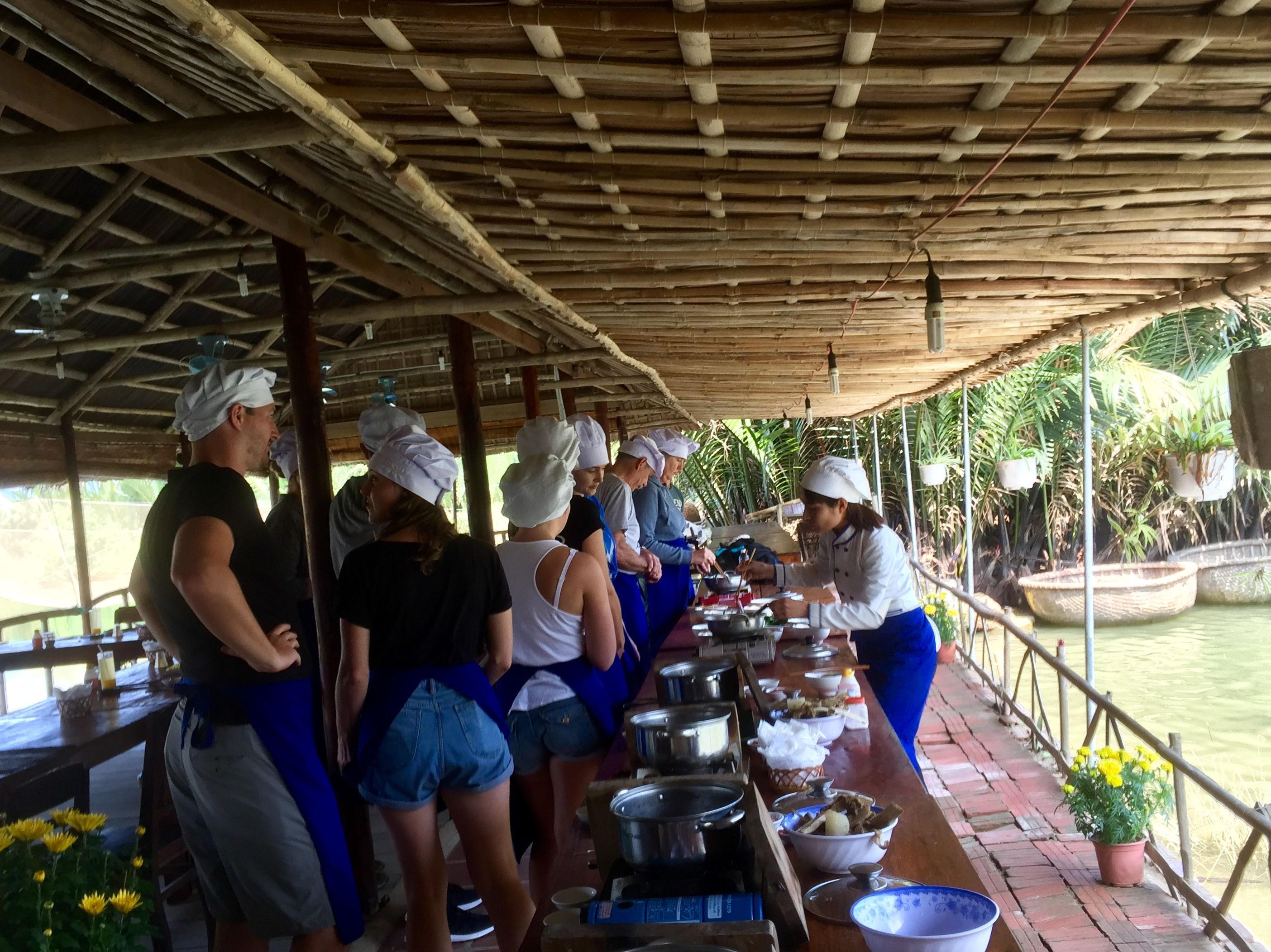 Hoi An Eco Cooking Class and Basket Boat Tour