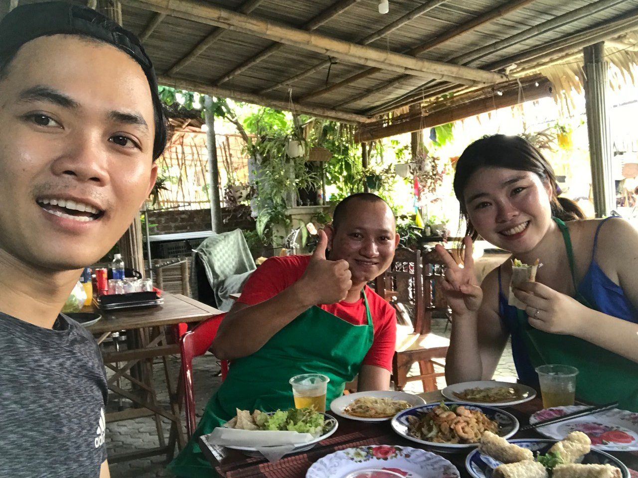 Cours de cuisine dans la cocoteraie de Cam Thanh avec visite du marché