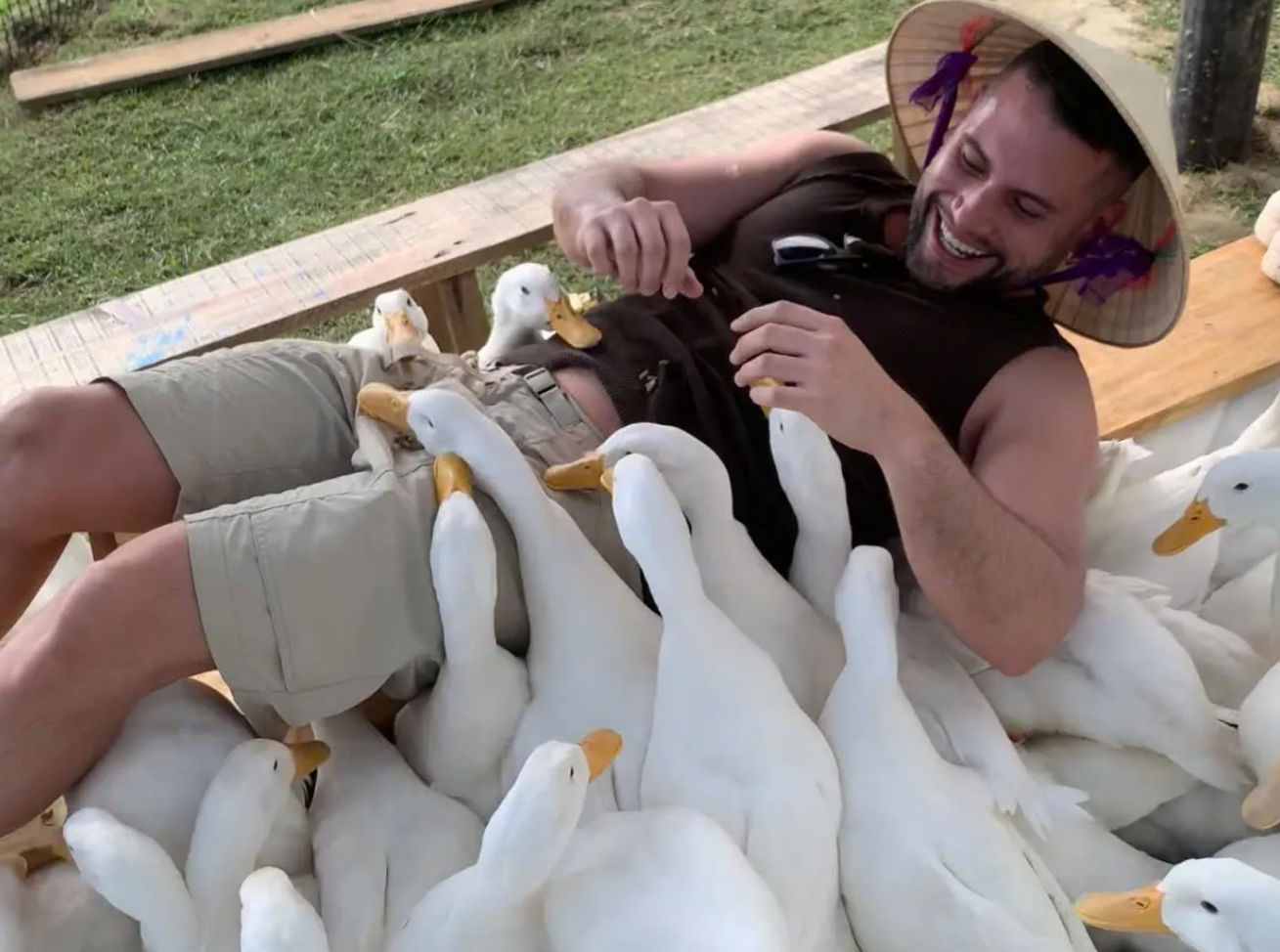Hoi An Countryside Bike, Duck Farm & Coffee Making Experience