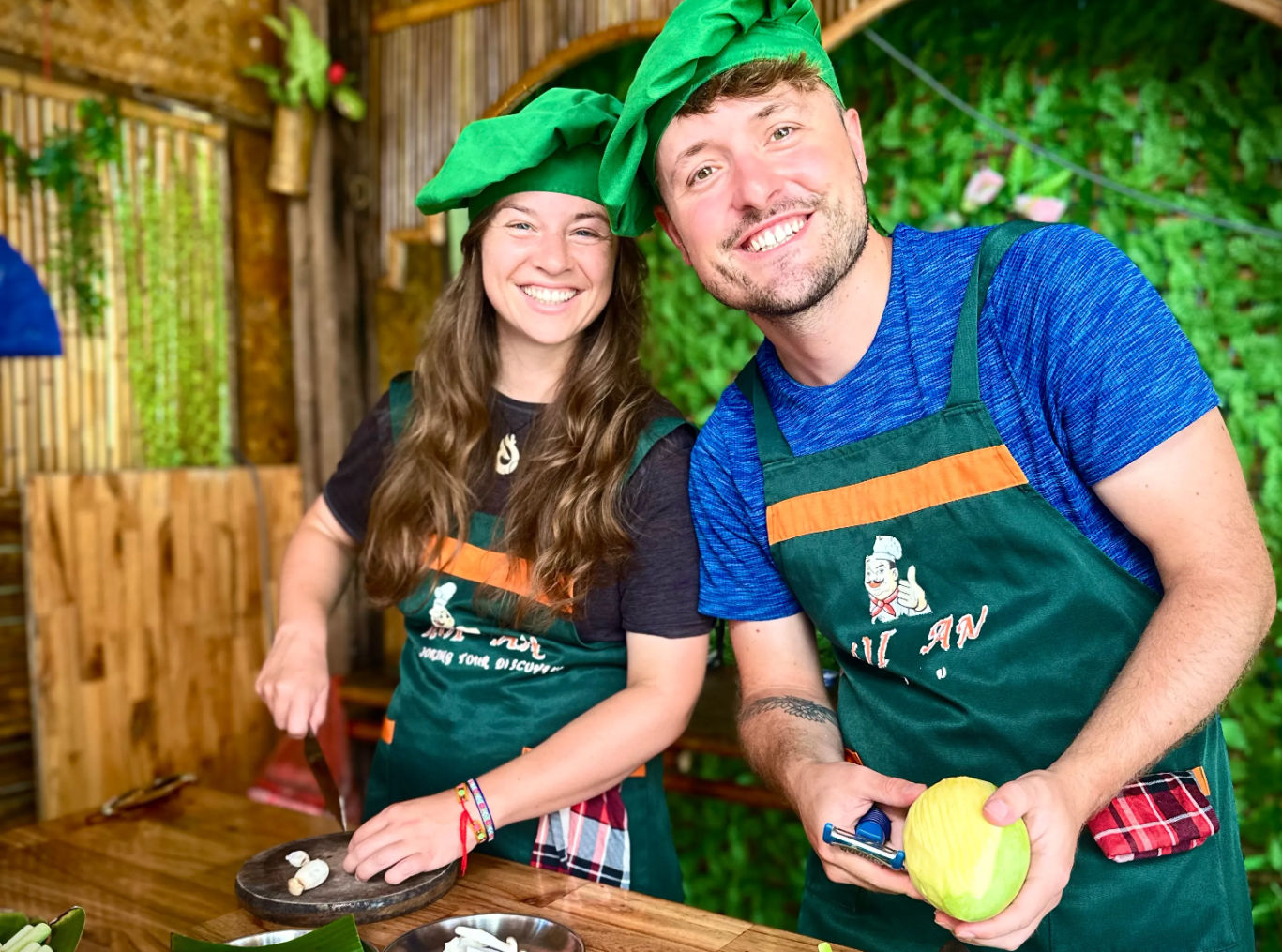 Hoi An Riverside Cooking Class with Market Tour, Basket Boat & Fishing