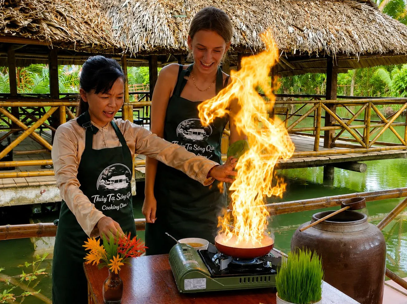 Hoi An Cooking Class, Local Market Tour & Vietnamese Coffee Experience