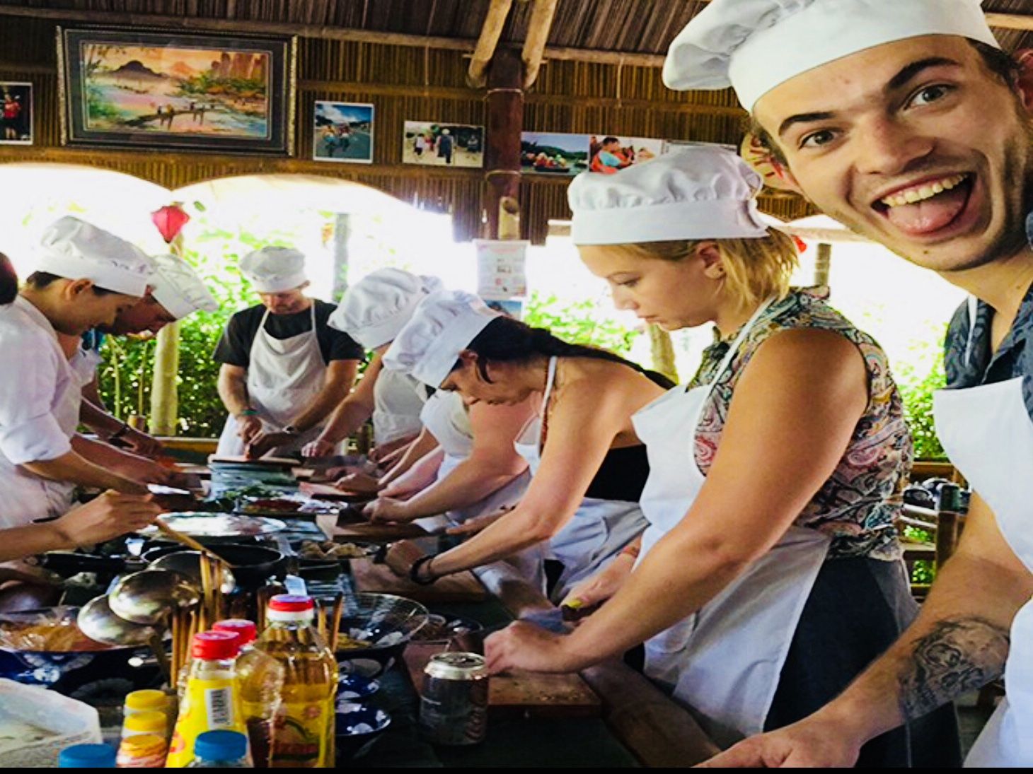 Cooking Class with Fishing Experience and Market Tour in Hoi An