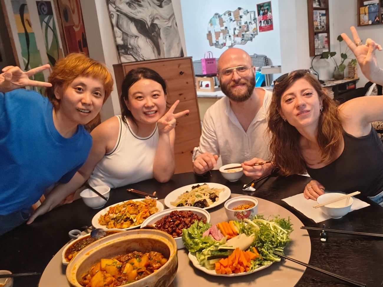 Home Dining: Sichuan & Northeast Chinese Dinner in a Local Chengdu Apartment