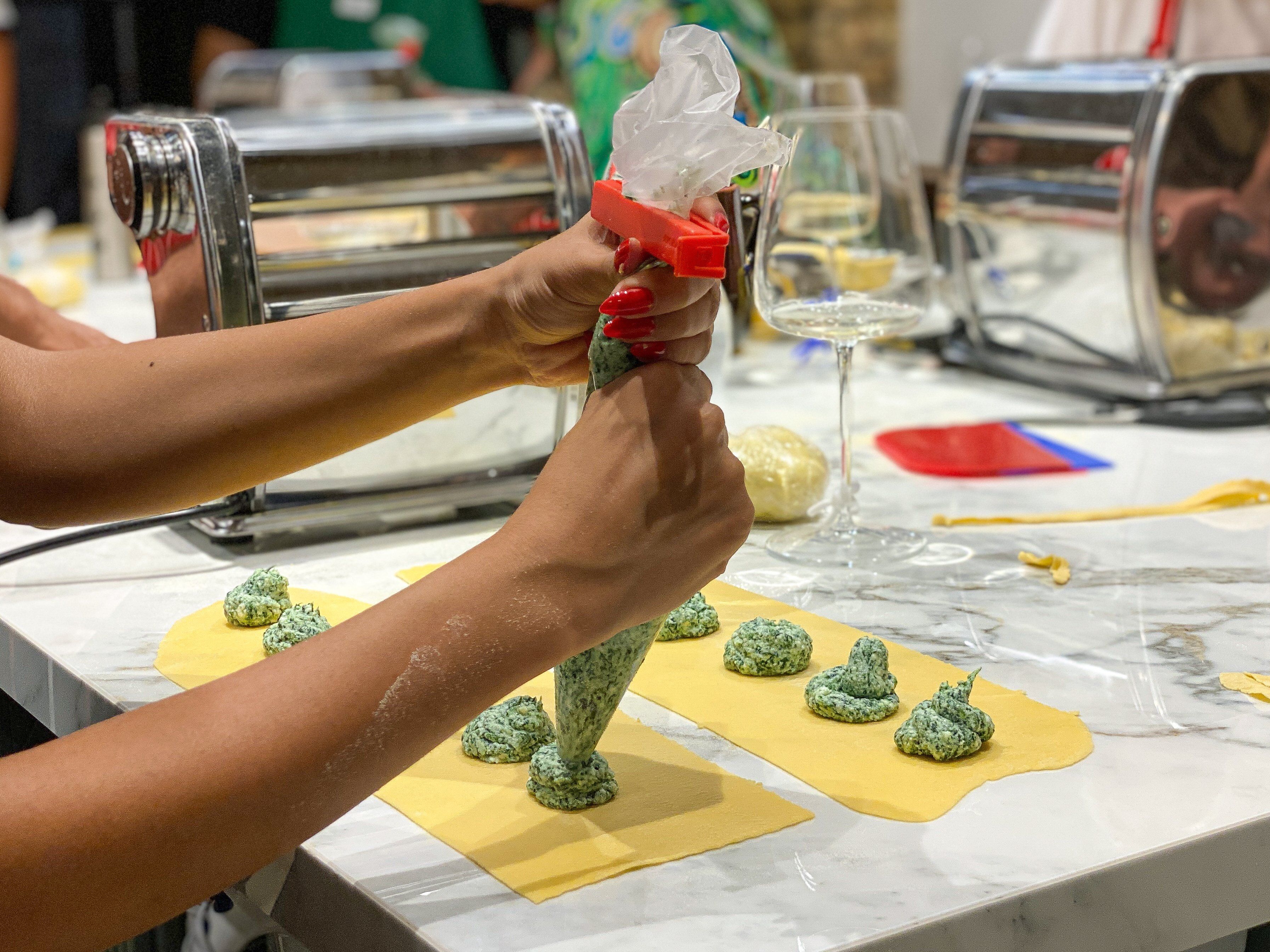Homemade Pasta & Tiramisu Class with Free-Flow Wine by the Colosseum