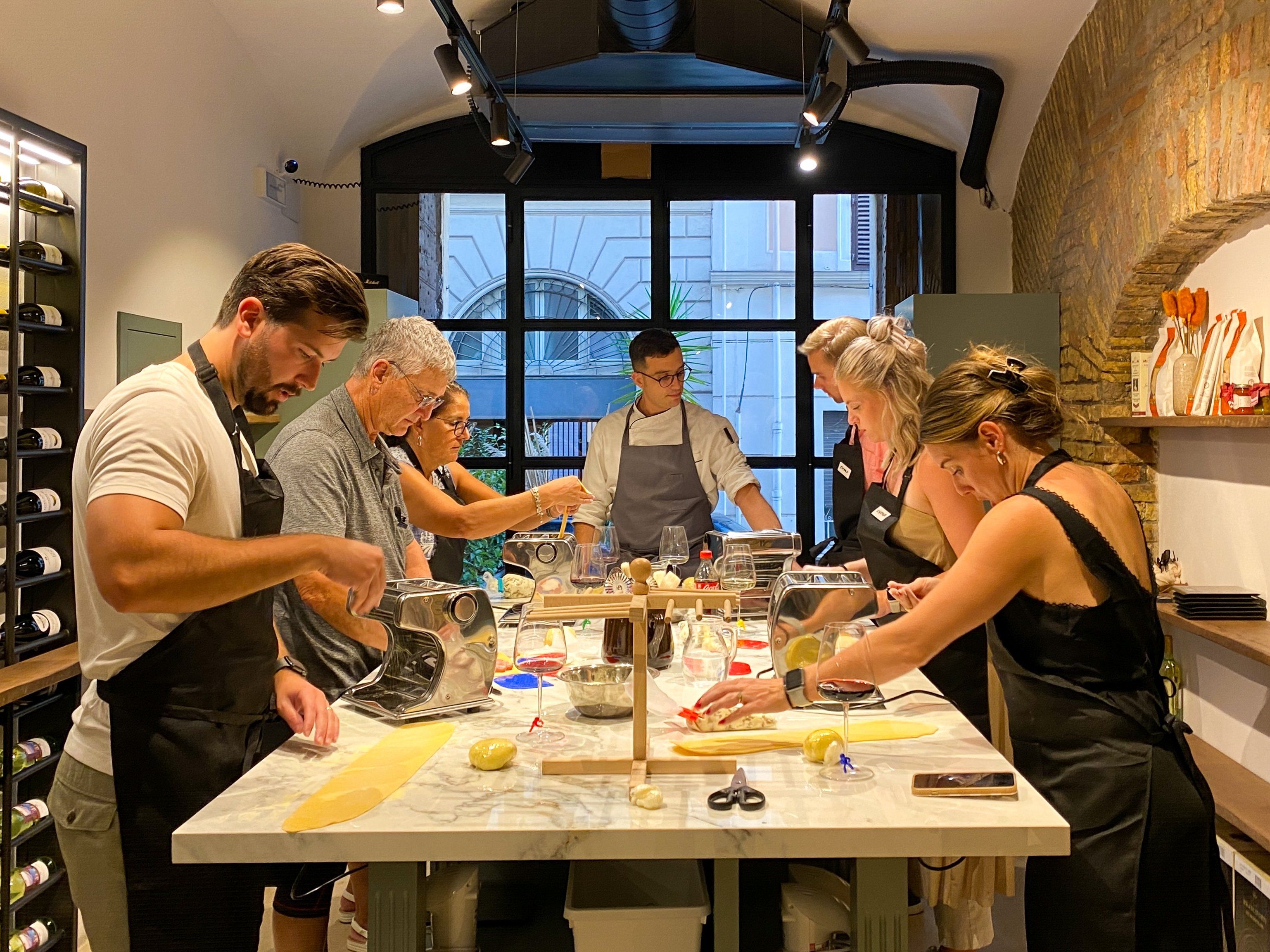 Homemade Pasta & Tiramisu Class with Free-Flow Wine by the Colosseum