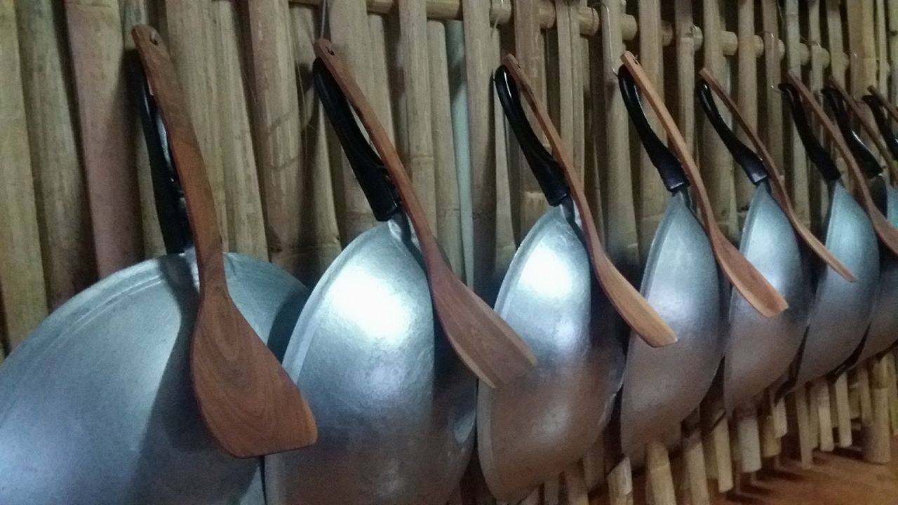 竹を使ったタイ料理教室