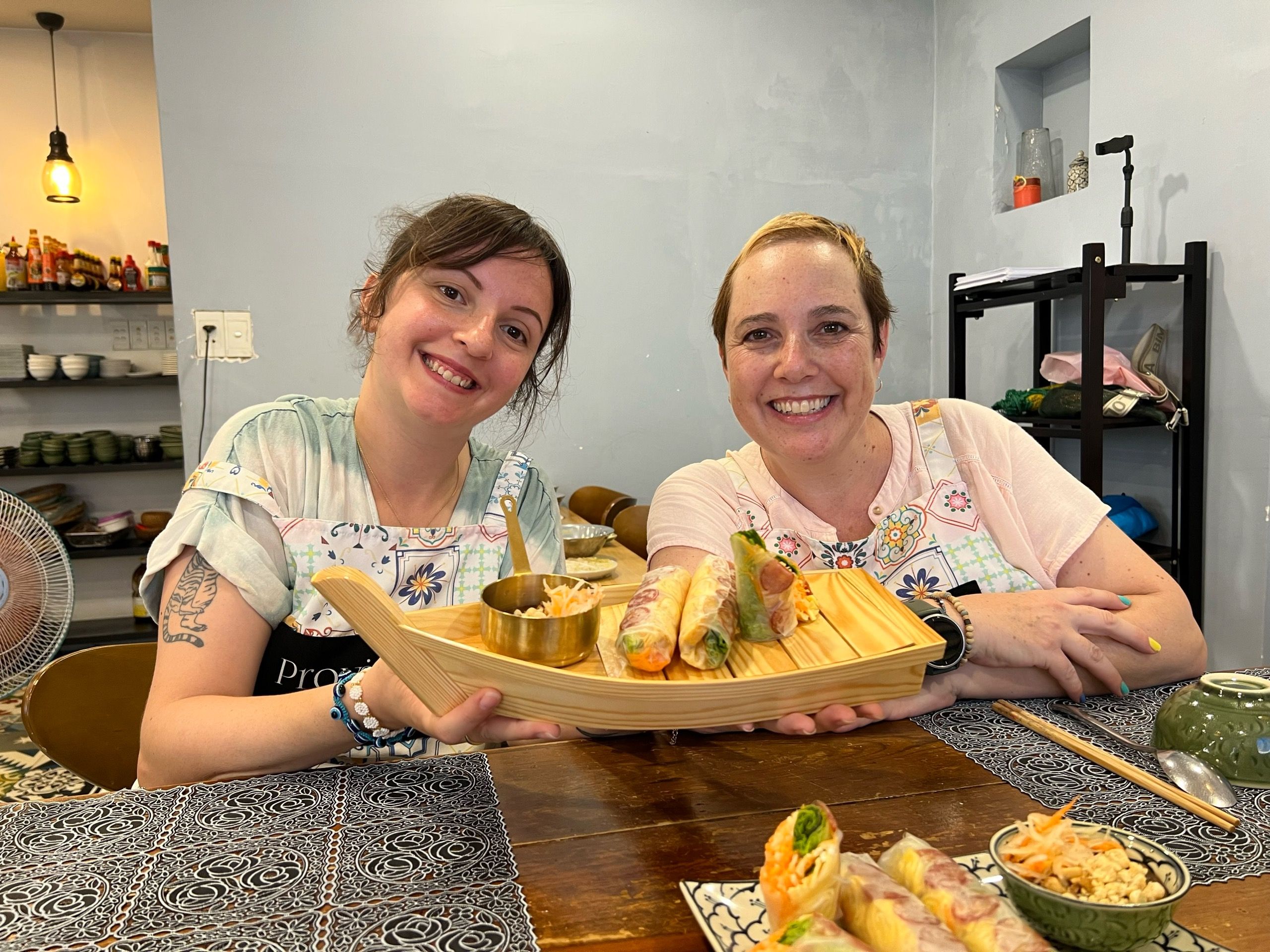 Immersive Wet Market Tour and Cooking Class with Private Cook Stations by Chef Led