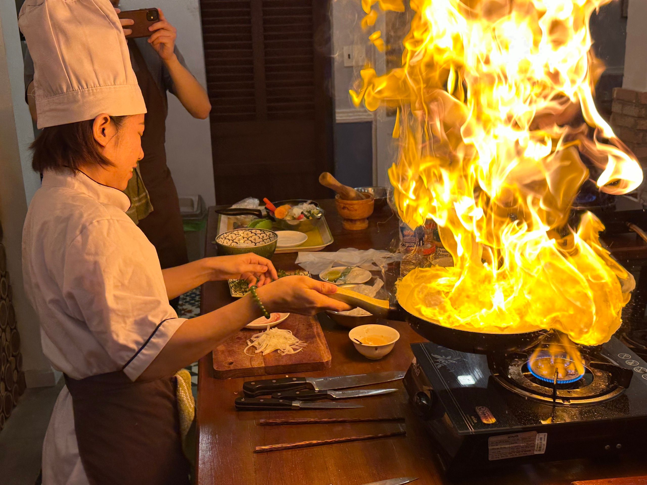 Immersive Wet Market Tour and Cooking Class with Private Cook Stations by Chef Led