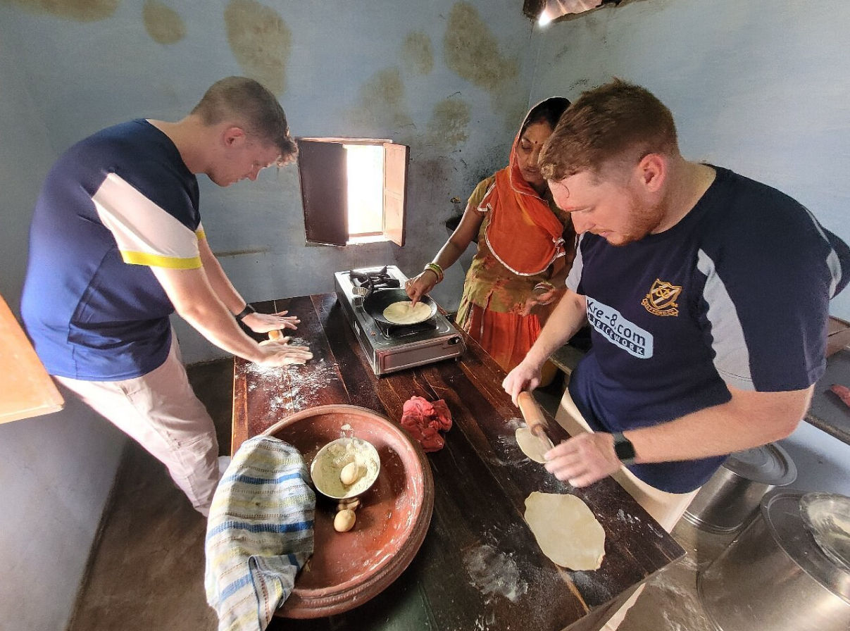 Authentic Rajasthani Home Cooking Experience in Salawas Village