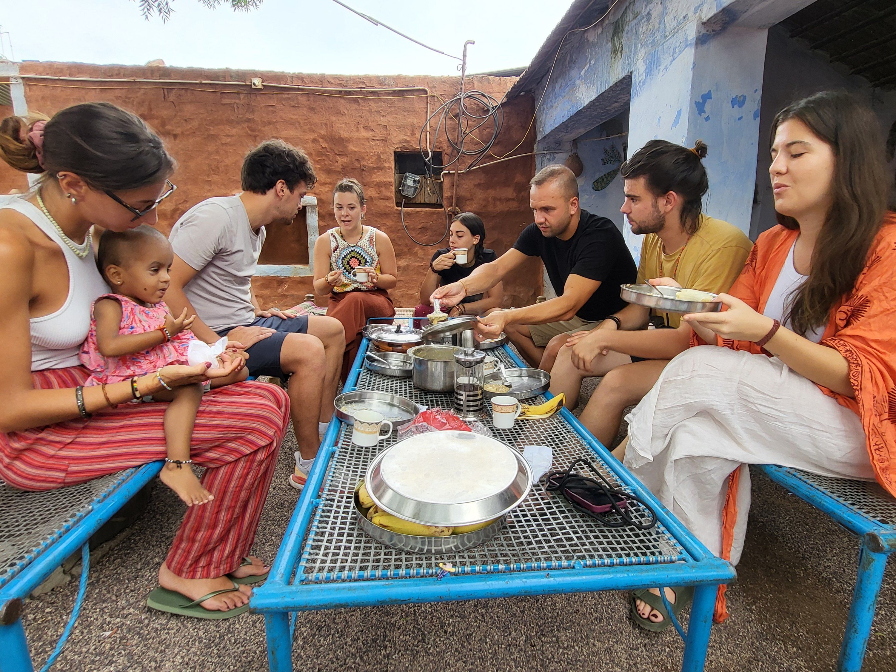 Authentic Rajasthani Home Cooking Experience in Salawas Village
