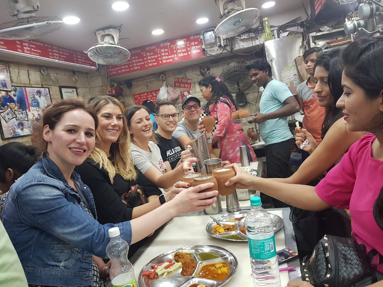 Delhi cooking classes Indian food cooking class with street and