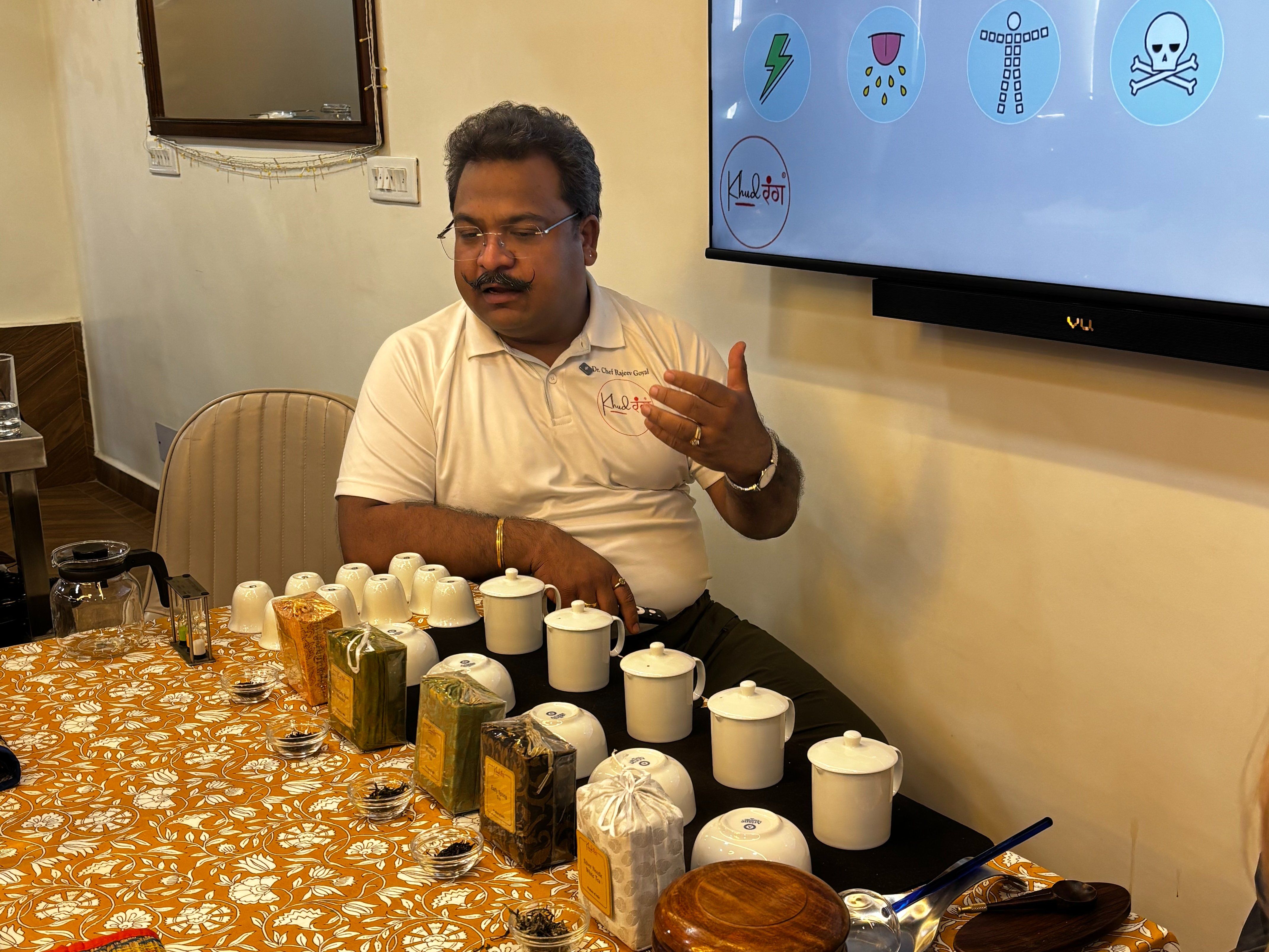 Indian Tea, Wine & Whisky Tasting Experience