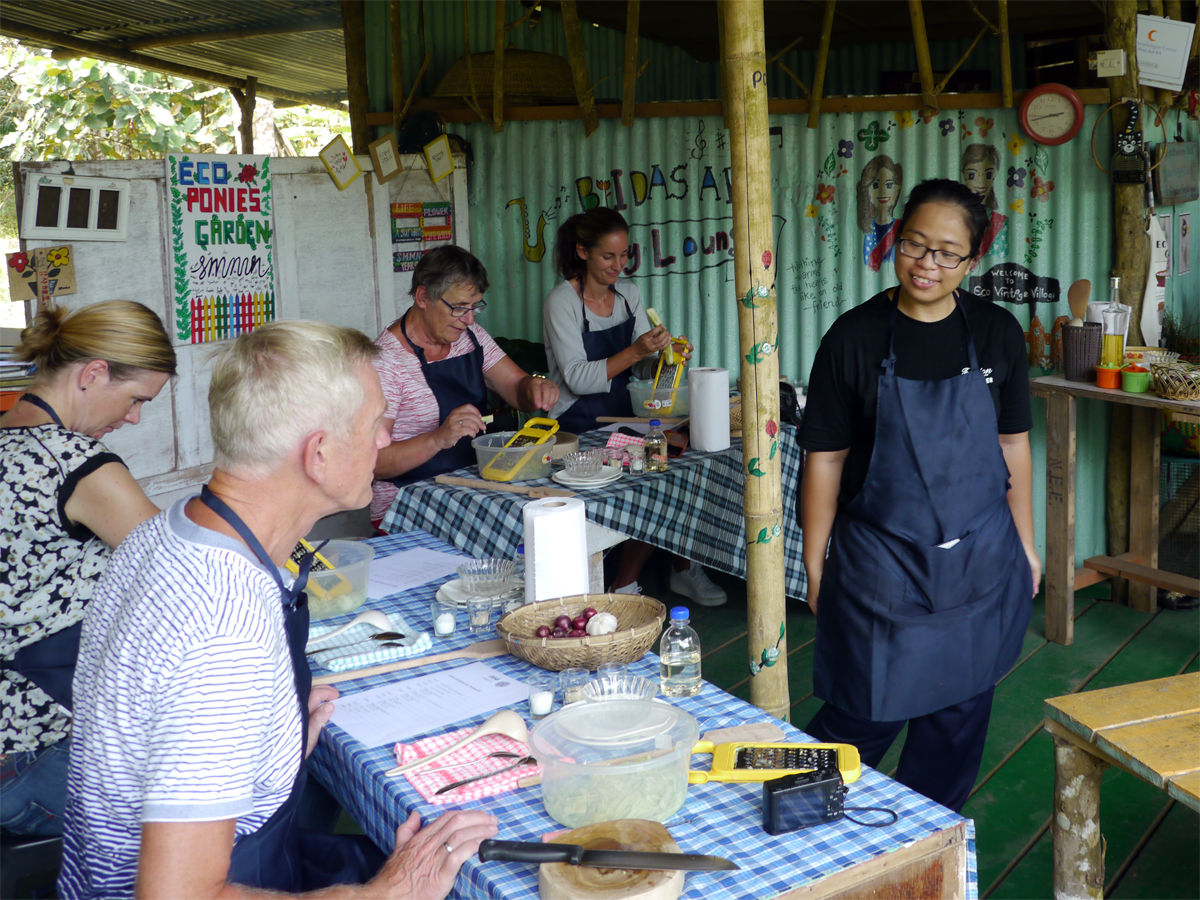 Indigenous Home Cooking Class at Farmstay with Market Tour