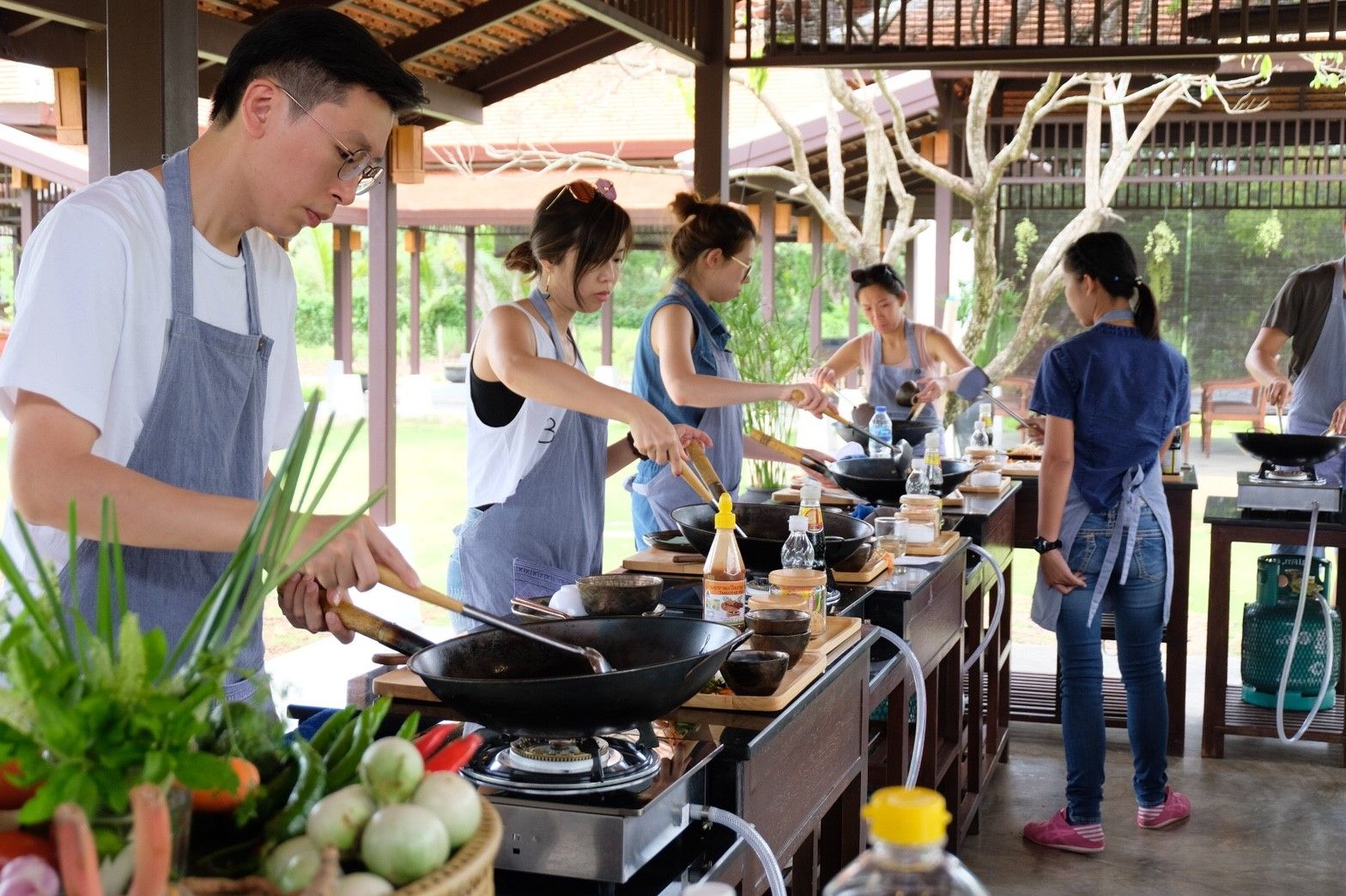 Genieße authentische Thai-Aromen auf Bio-Farm