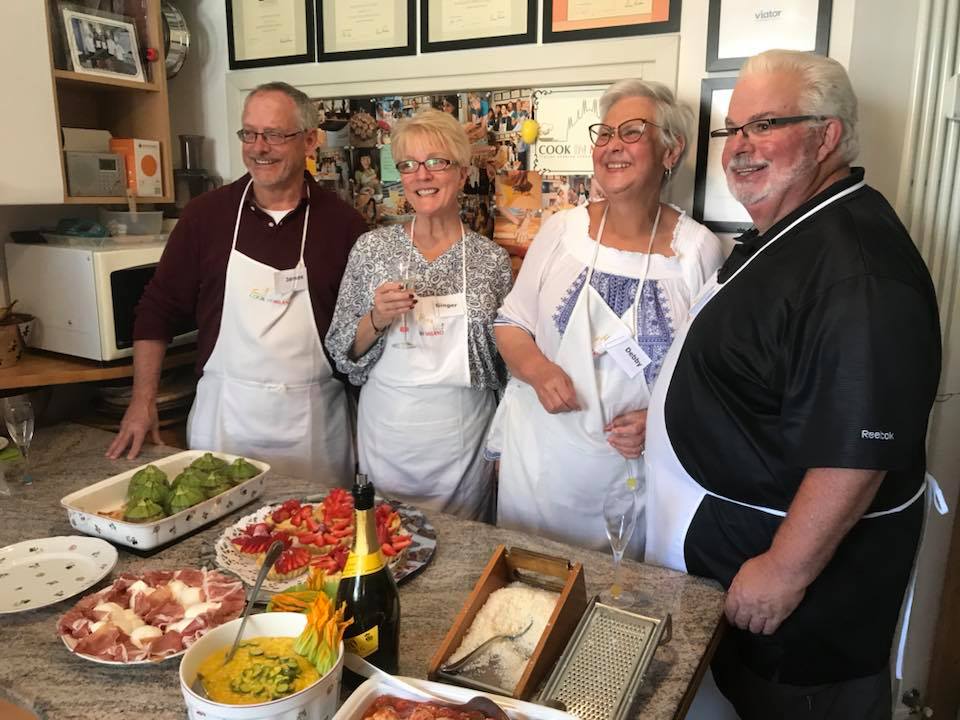 Cook in Milano Italian Cooking Class and Market tour in Milano City