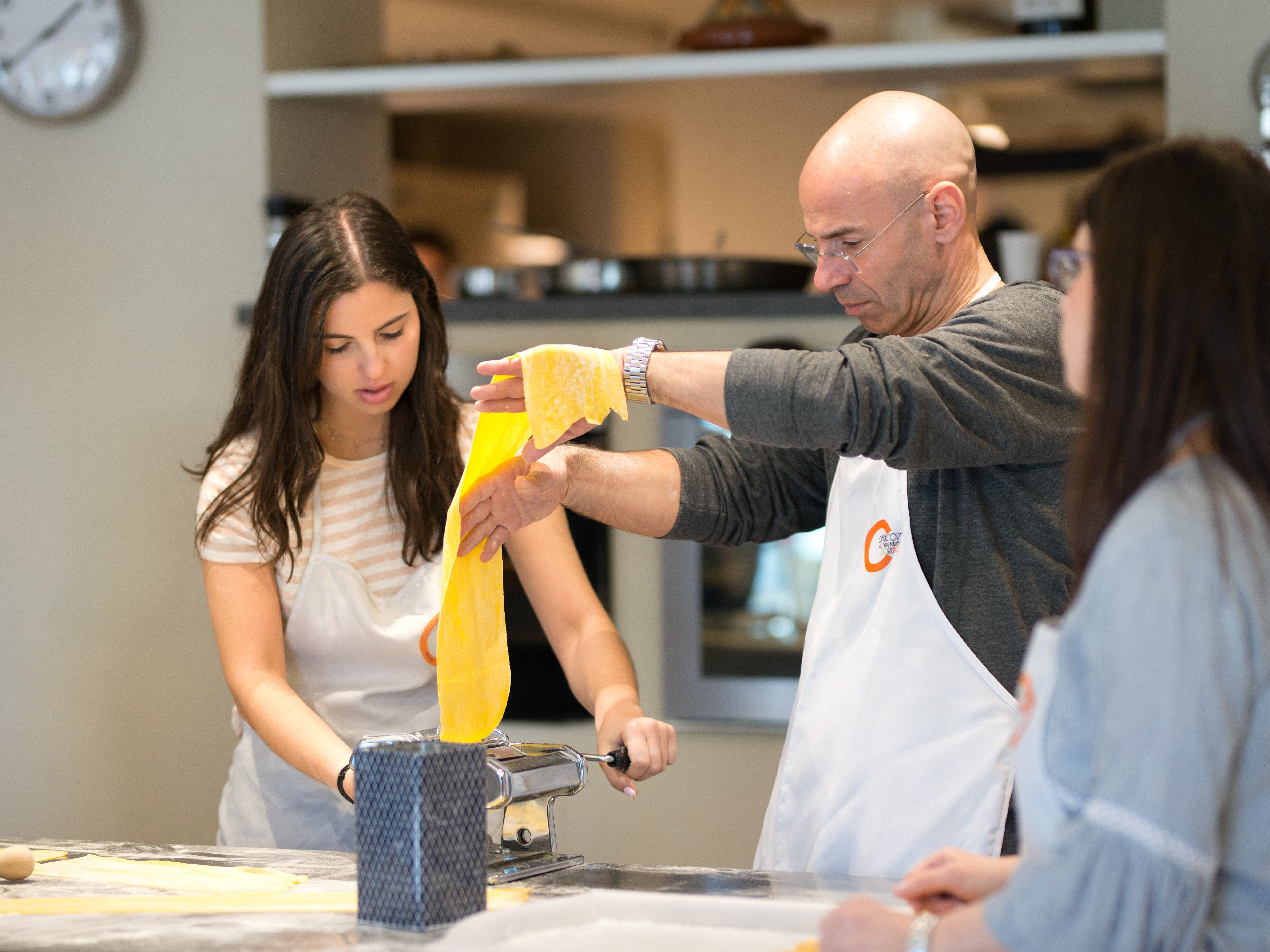 3 in 1 Fresh Pasta Class: Gnocchi, Fettuccine, Ravioli with Panna Cotta & Wine