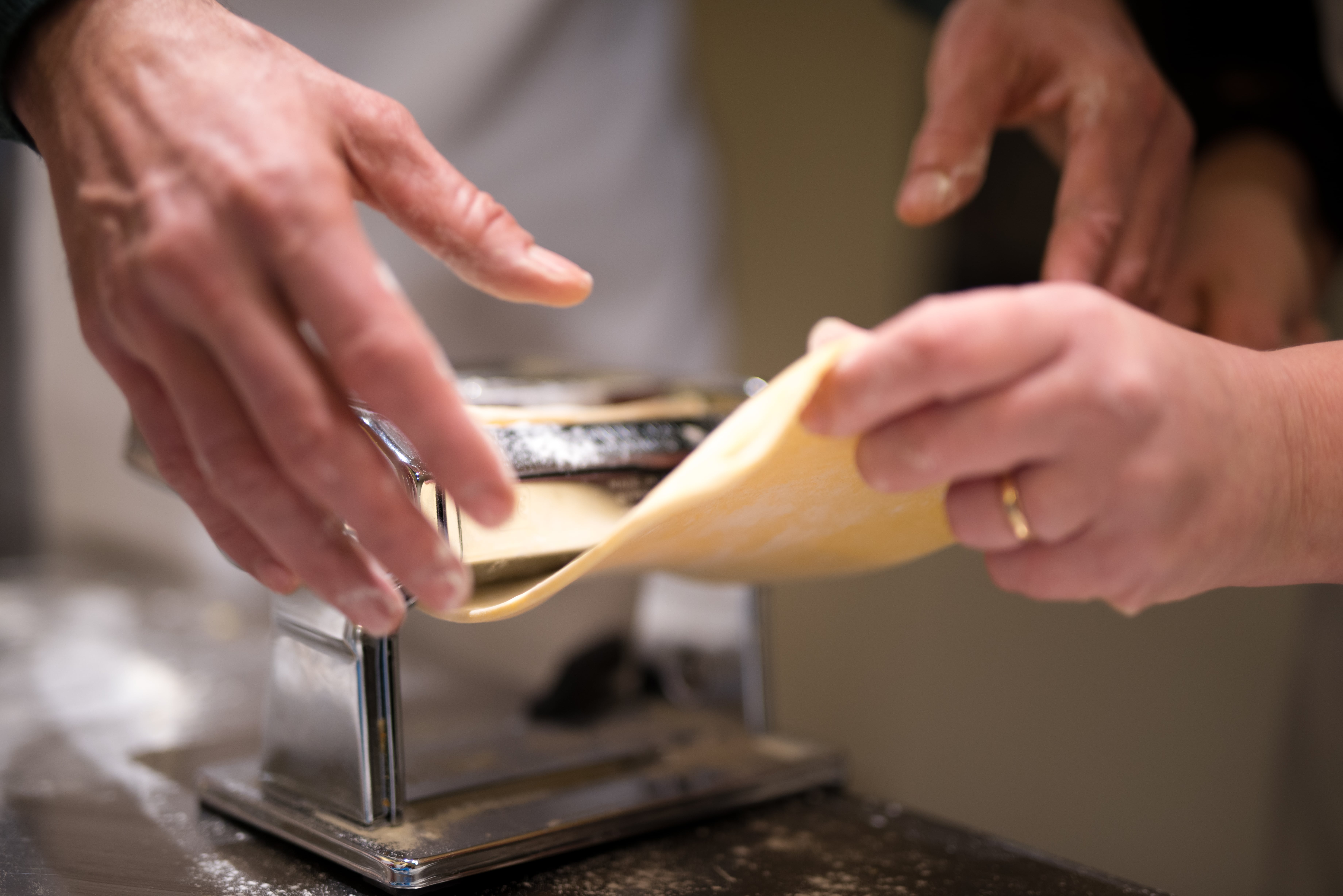 3 in 1 Fresh Pasta Class: Gnocchi, Fettuccine, Ravioli with Panna Cotta & Wine