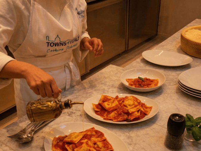 Italian Serenade in Rome: Live Cooking Show Dinner with Music