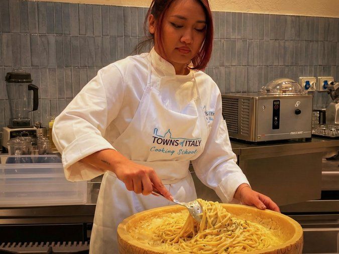 Italian Serenade in Rome: Live Cooking Show Dinner with Music