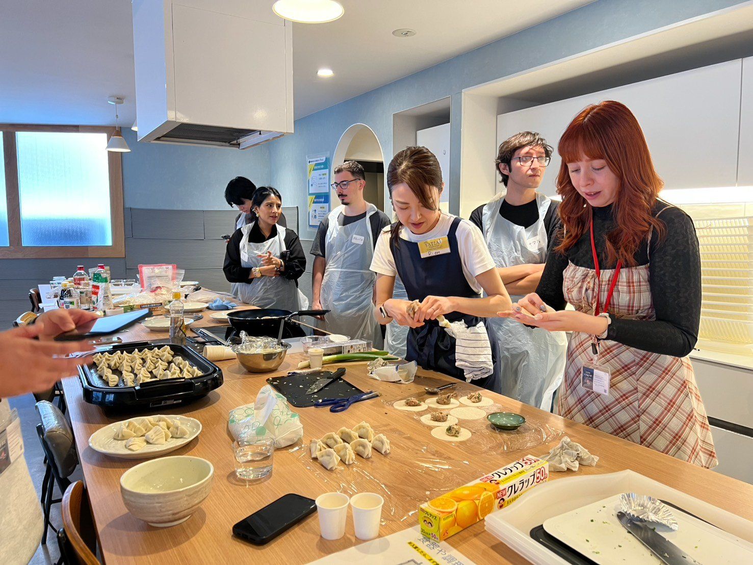 Japanese Gyoza Cooking Class & Market Tour in Tokyo
