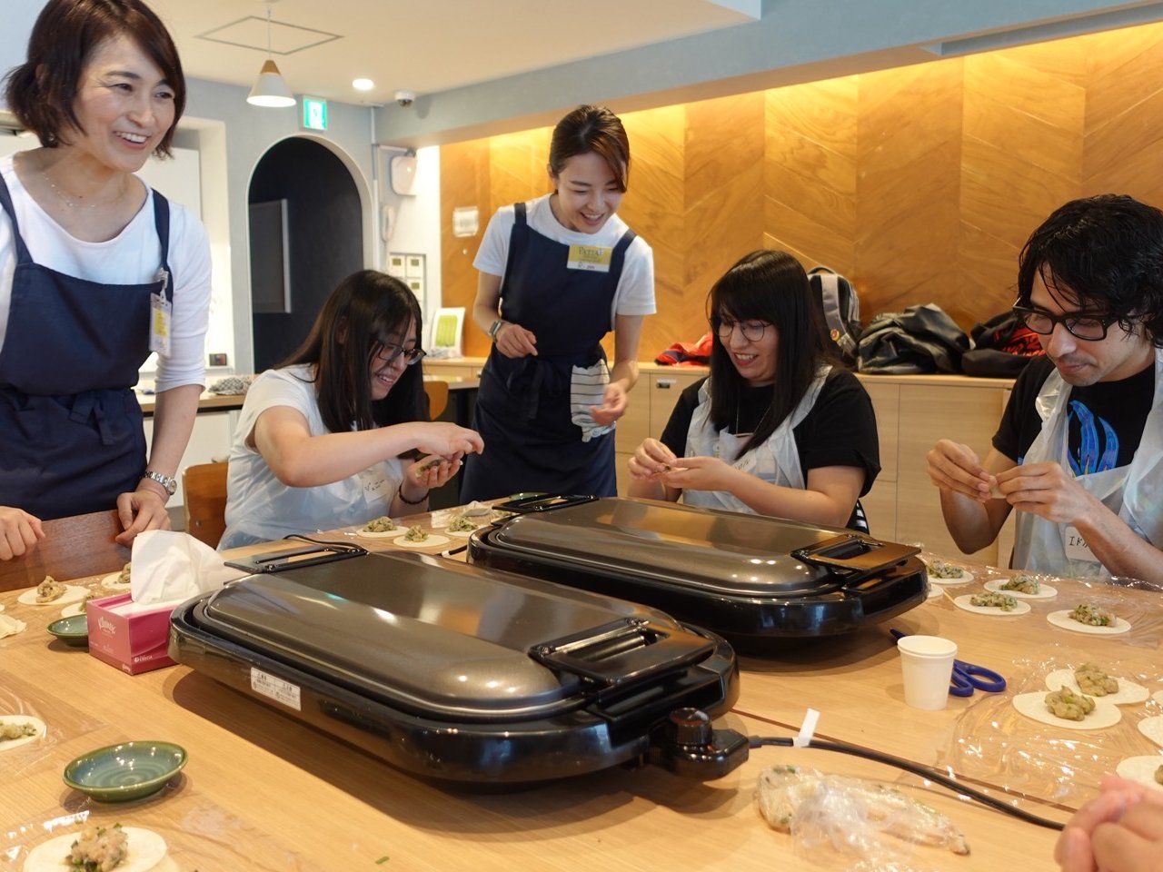 Japanese Gyoza Cooking Class & Market Tour in Tokyo