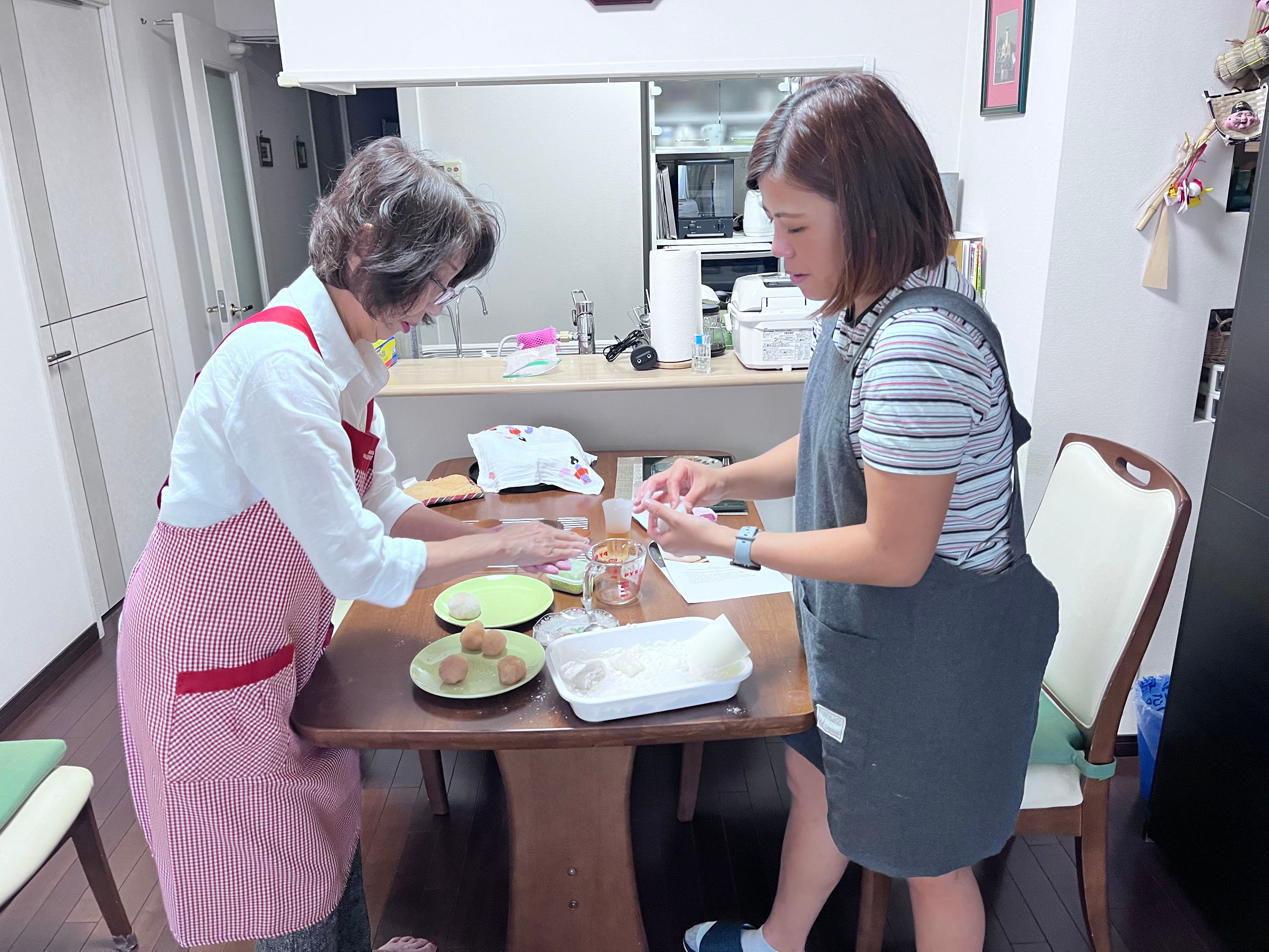 Japanese Sweets Cooking Experience: Daifuku, Dorayaki, and Warabimochi