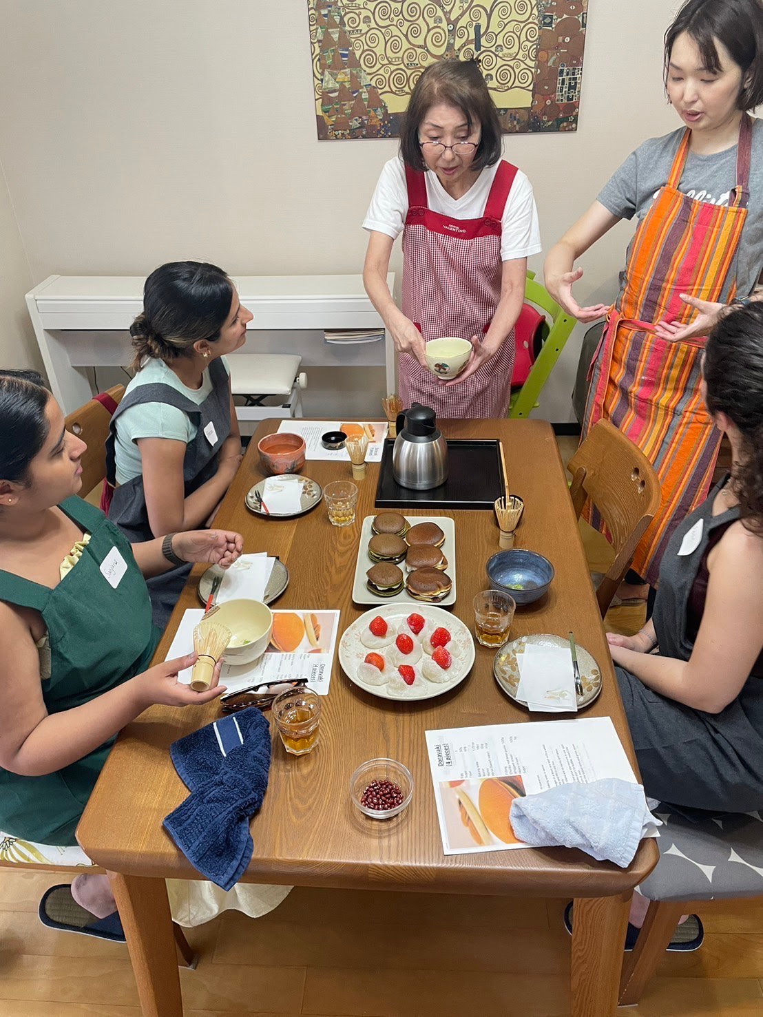 Japanese Sweets Cooking Experience: Daifuku, Dorayaki, and Warabimochi