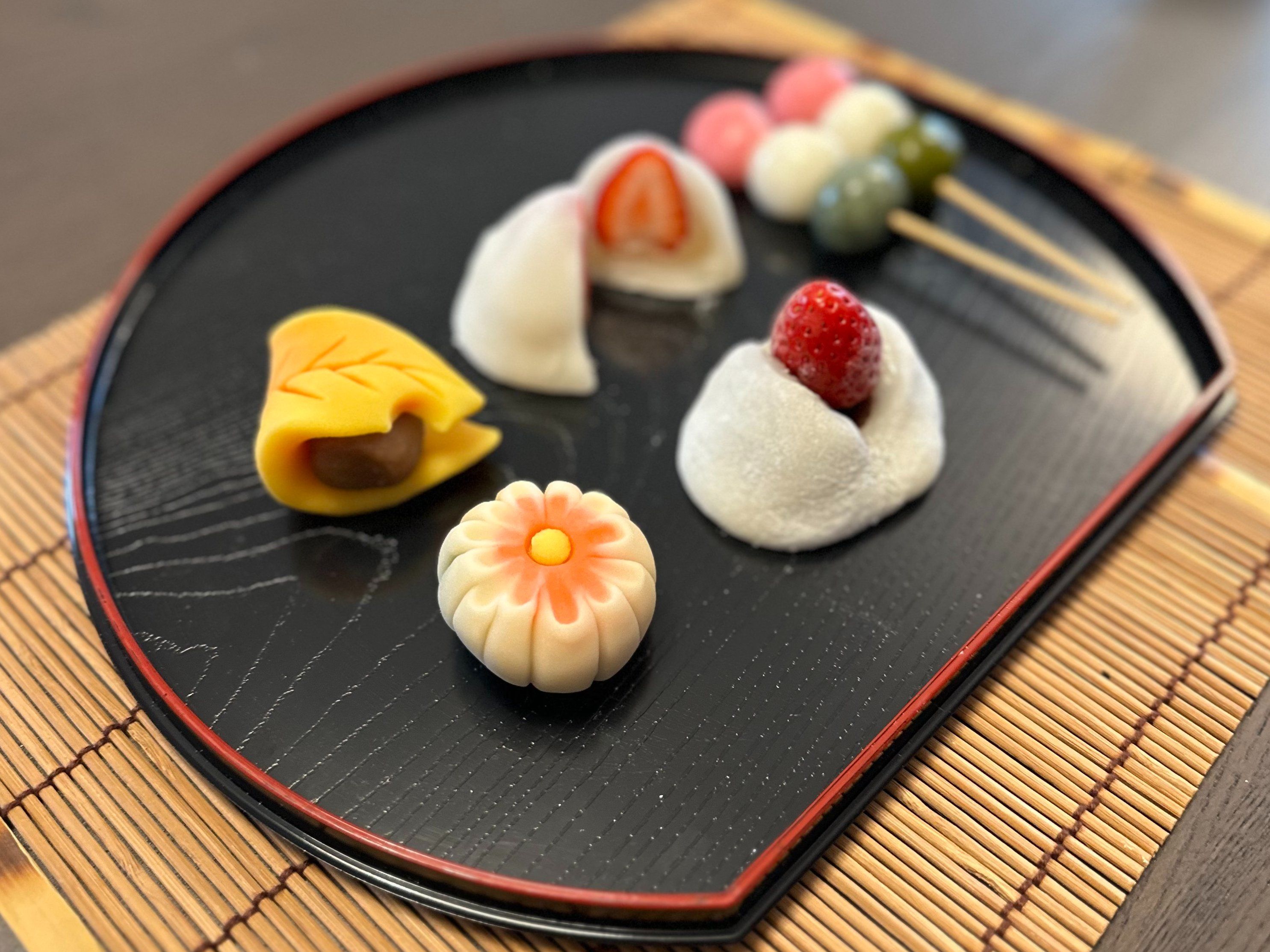 Pâtisseries japonaises : Atelier de fabrication de mochi, daifuku et wagashi + Matcha à Tokyo