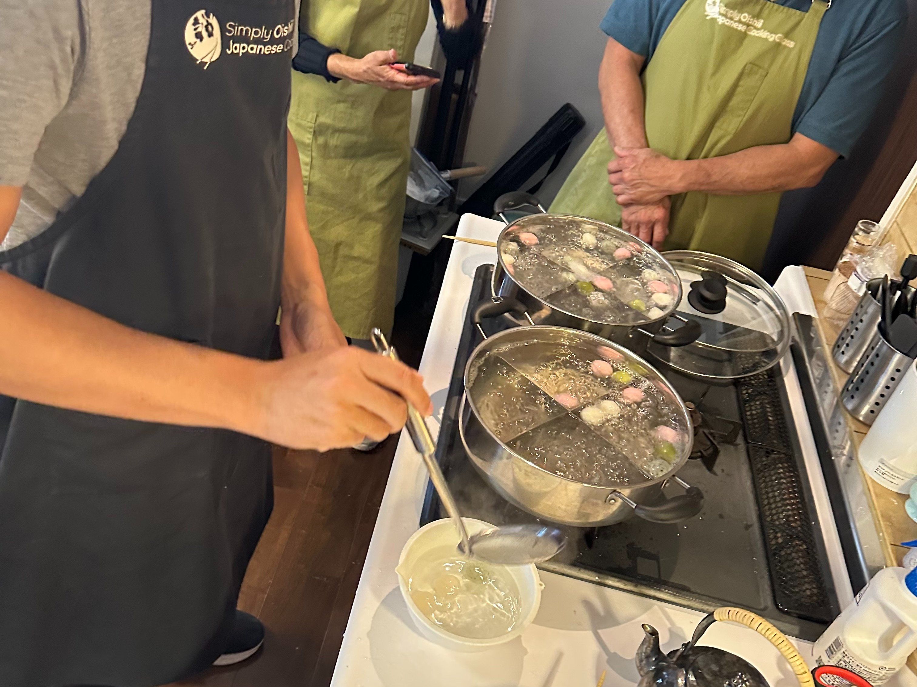 Pâtisseries japonaises : Atelier de fabrication de mochi, daifuku et wagashi + Matcha à Tokyo